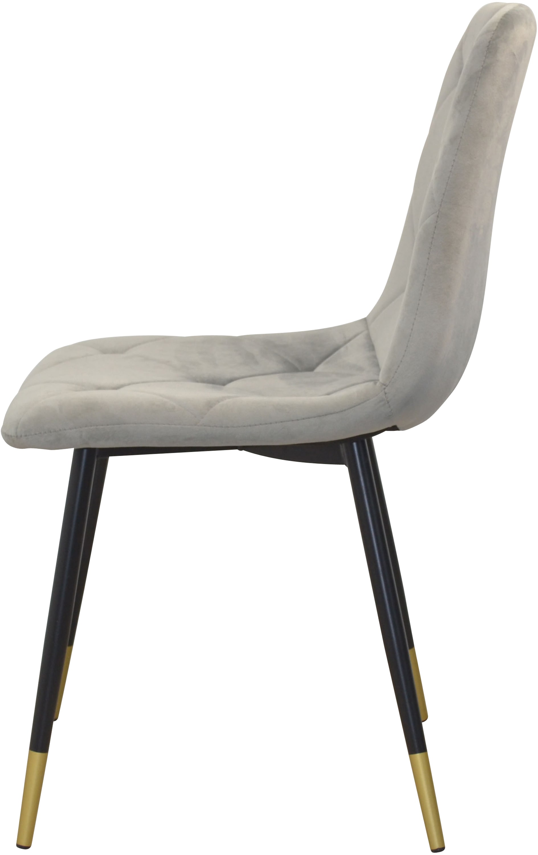 HOFMANN LIVING AND MORE Polsterstuhl, (Set), 2 St., Samtoptik-Polyester