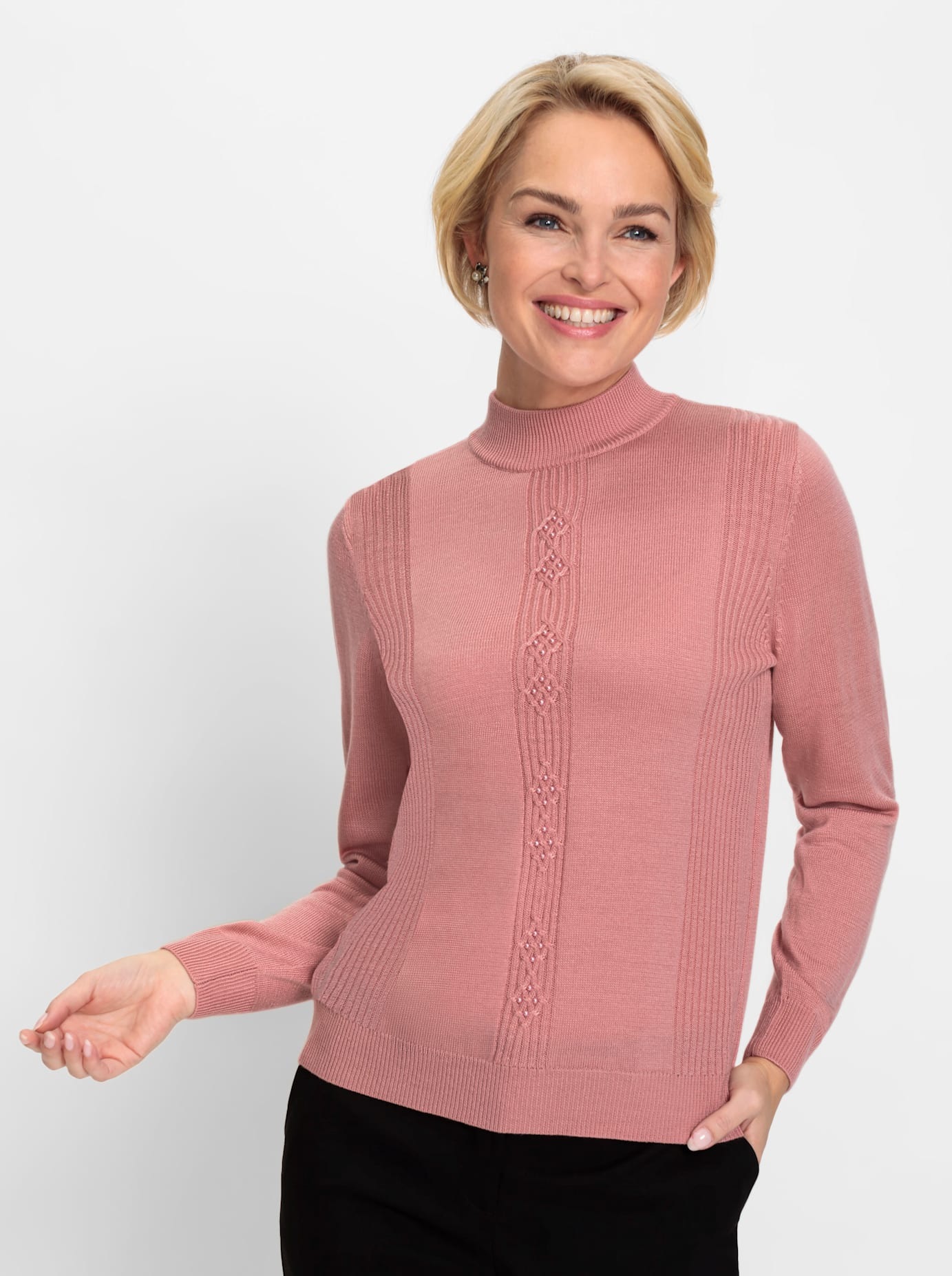 Classic Stehkragenpullover »Pullover«