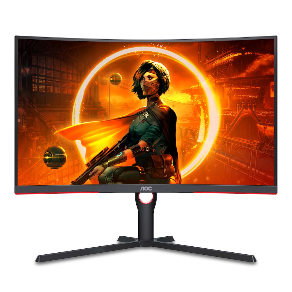 AOC Curved-Gaming-Monitor »C27G3U/BK«, 68,6 cm/27 Zoll, 1920 x 1080 px, Full HD, 1 ms Reaktionszeit, 165 Hz