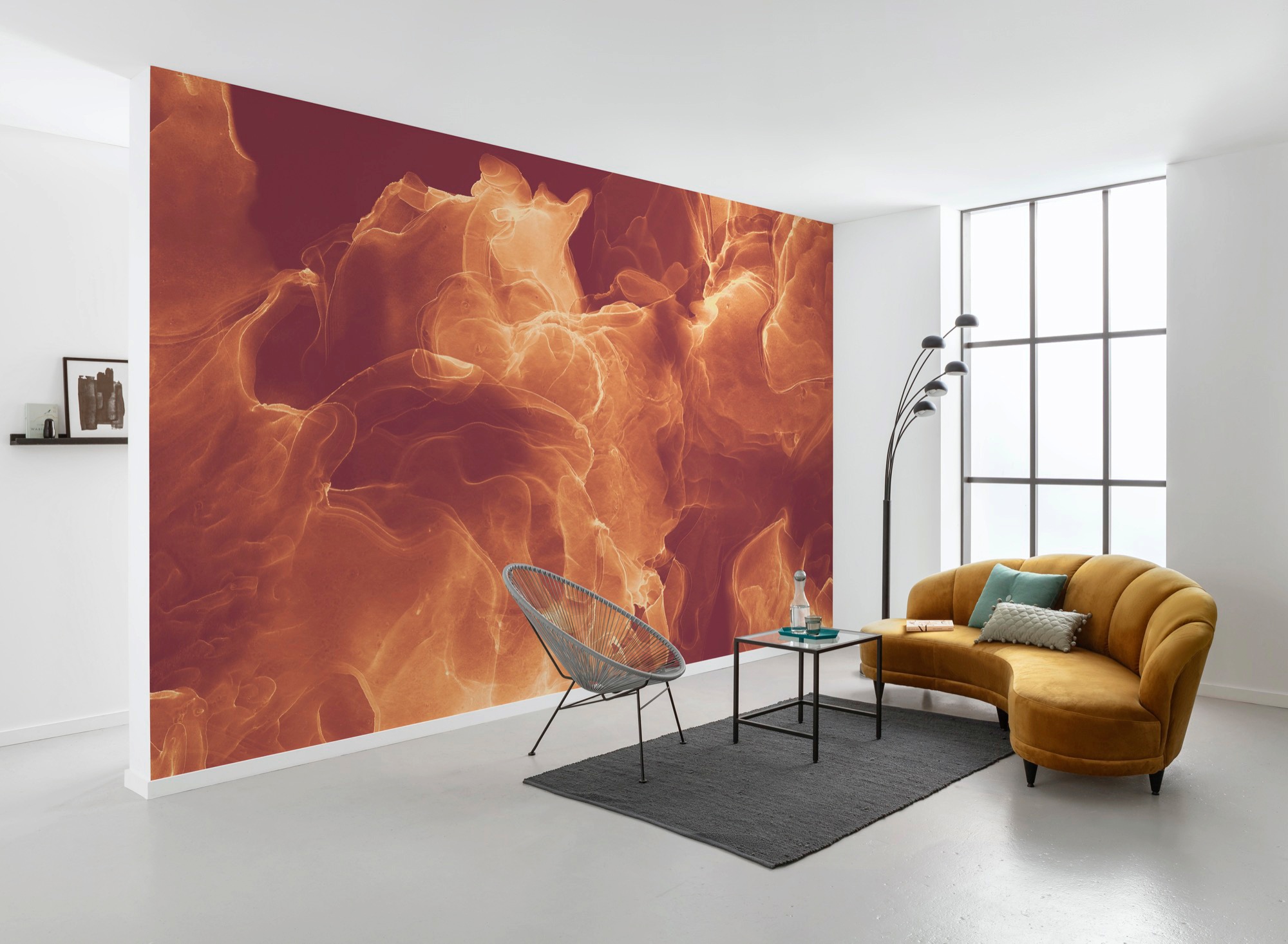 Komar Vliestapete »Digitaldruck Vlies - Evoke - Größe 400 x 280 cm«, bedruckt, Wohnzimmer, Schlafzimmer