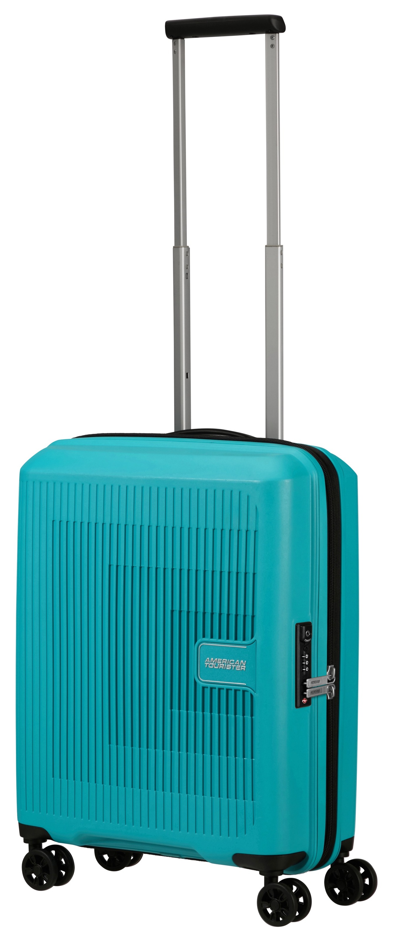 American Tourister® Hartschalen-Trolley »AEROSTEP, in verschiedenen Farben und Größen«, 4 Rollen, Reisekoffer Hartschalenkoffer Koffer für Flugreisen TSA-Zahlenschloss