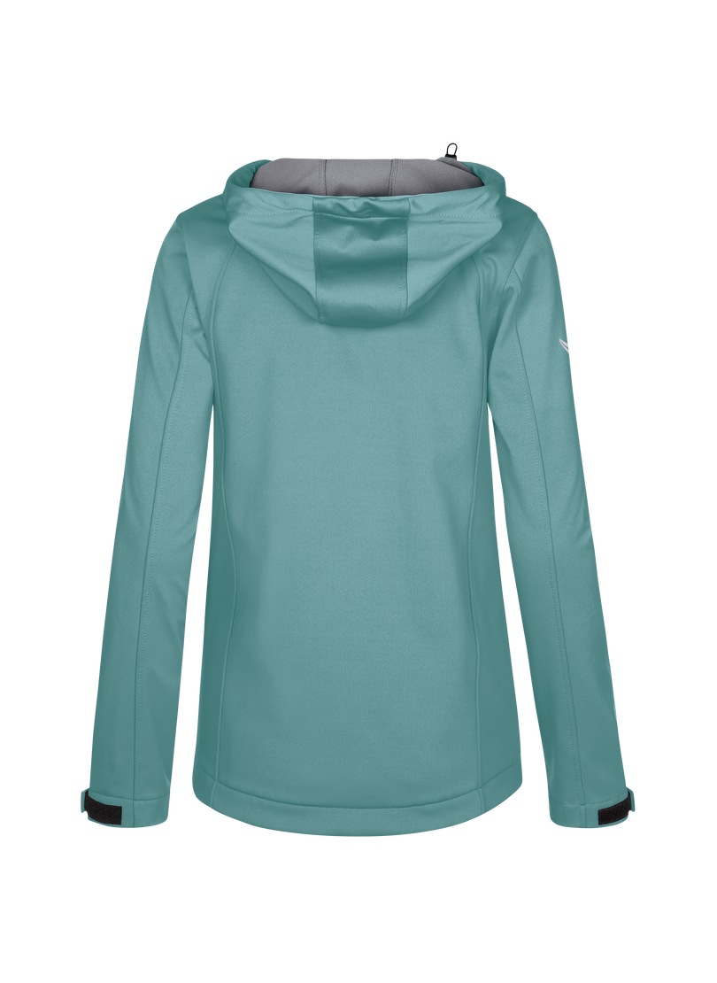Trigema Softshelljacke »TRIGEMA Taillierte Softshell–Kapuzenjacke« 1 Stk. tlg.