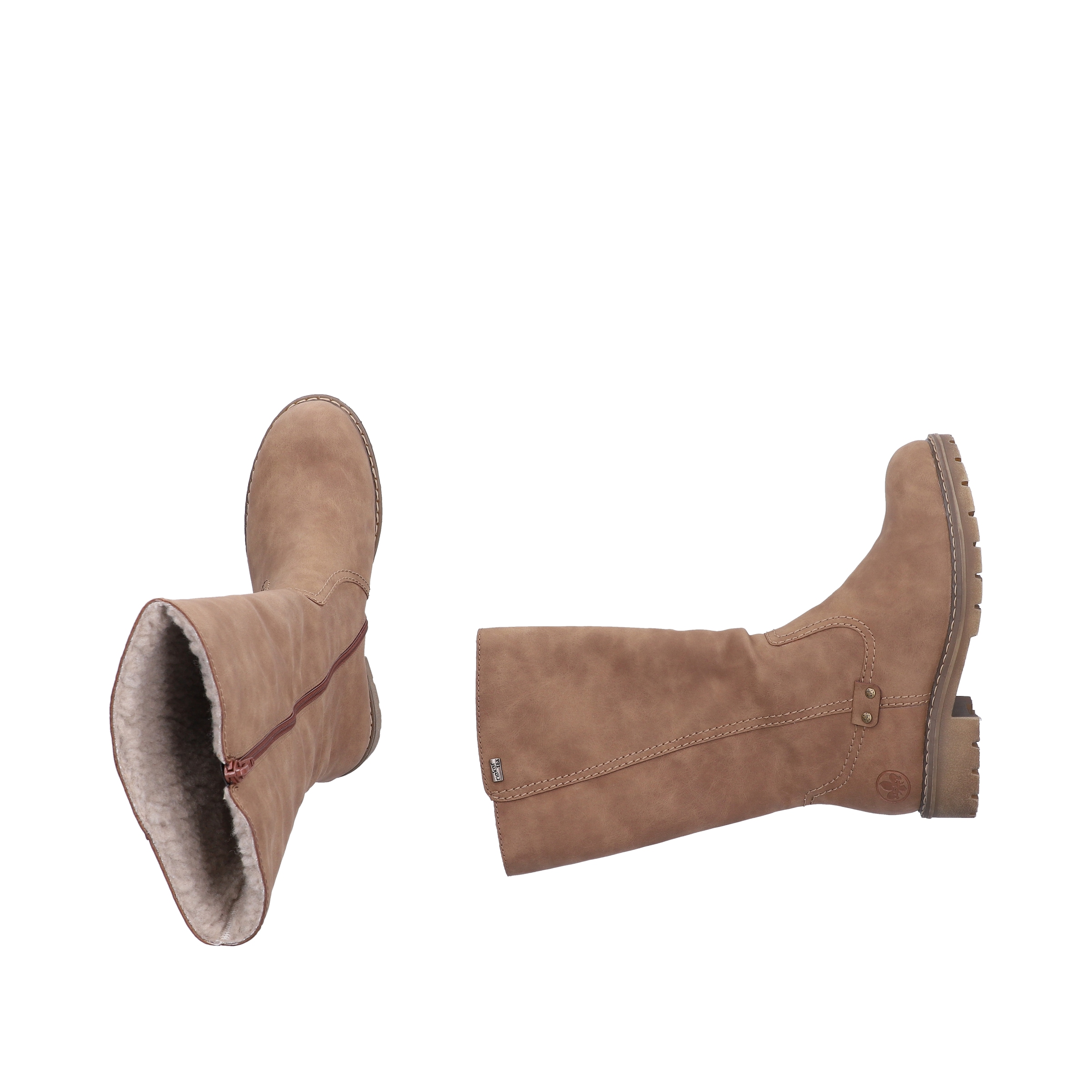Rieker Winterstiefel  Langschaftstiefel mit Reißverschluss und RiekerTEX-Membrane