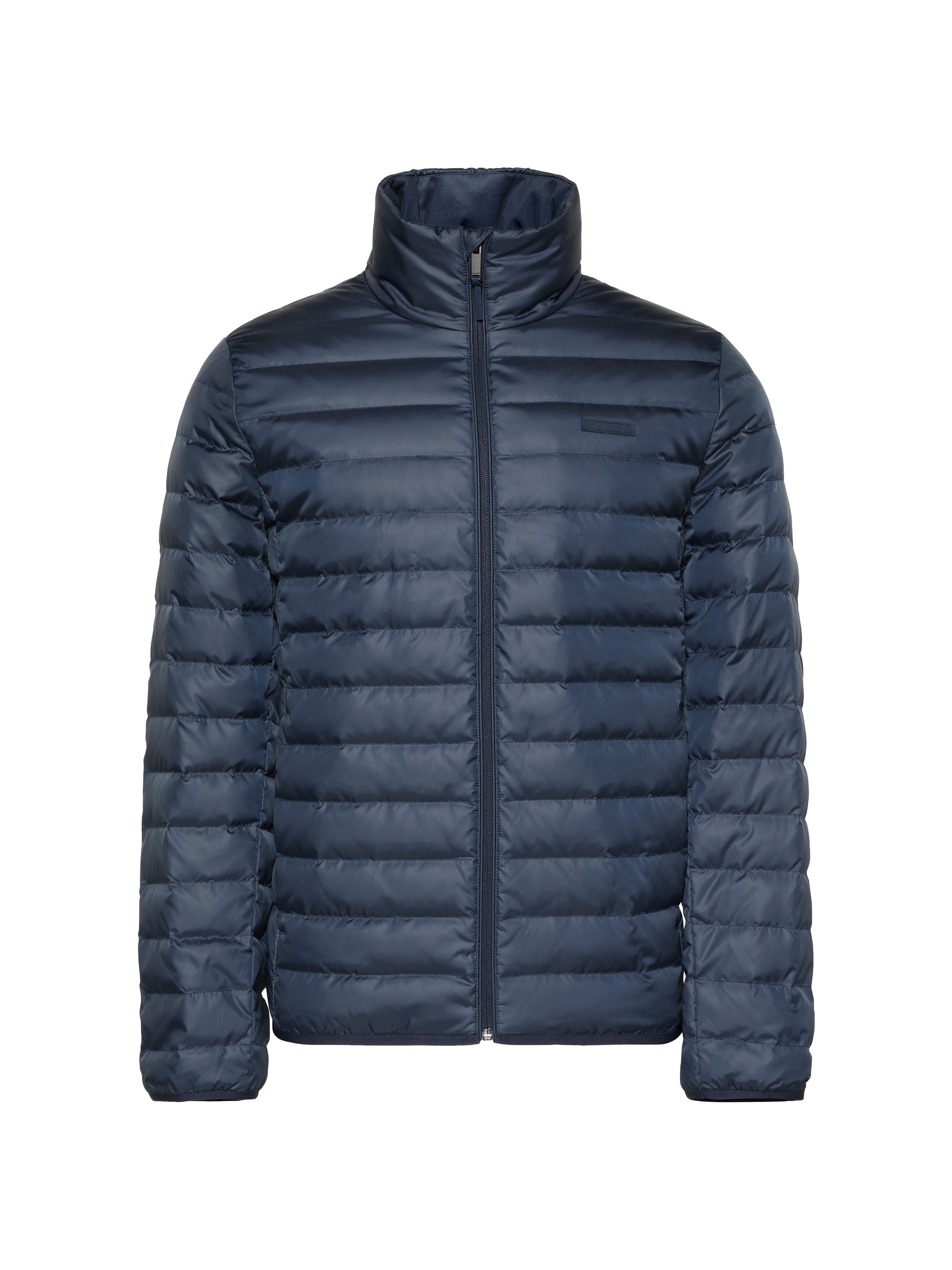 Calvin Klein Steppjacke »LS LT WT NYLN CHNNLD« ohne Kapuze Mit Rundhalsausschnitt