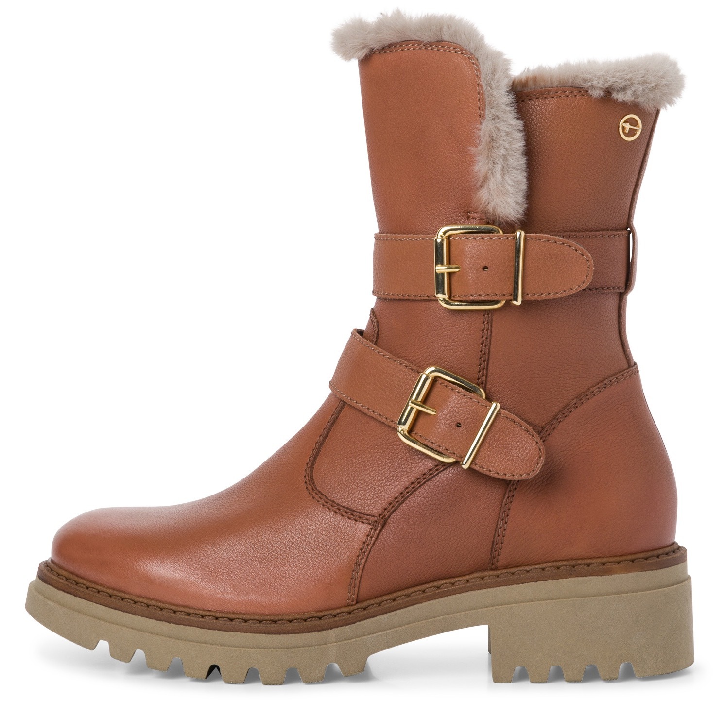 Tamaris Winterboots mit Fellimitat am Schaftrand