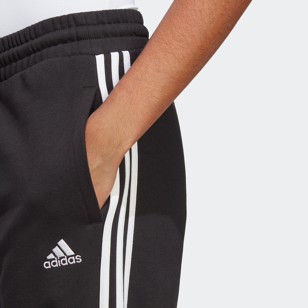 adidas Sportswear Sporthose »ESSENTIALS 3STREIFEN FRENCH TERRY WIDE HOSE«, (1 tlg.)