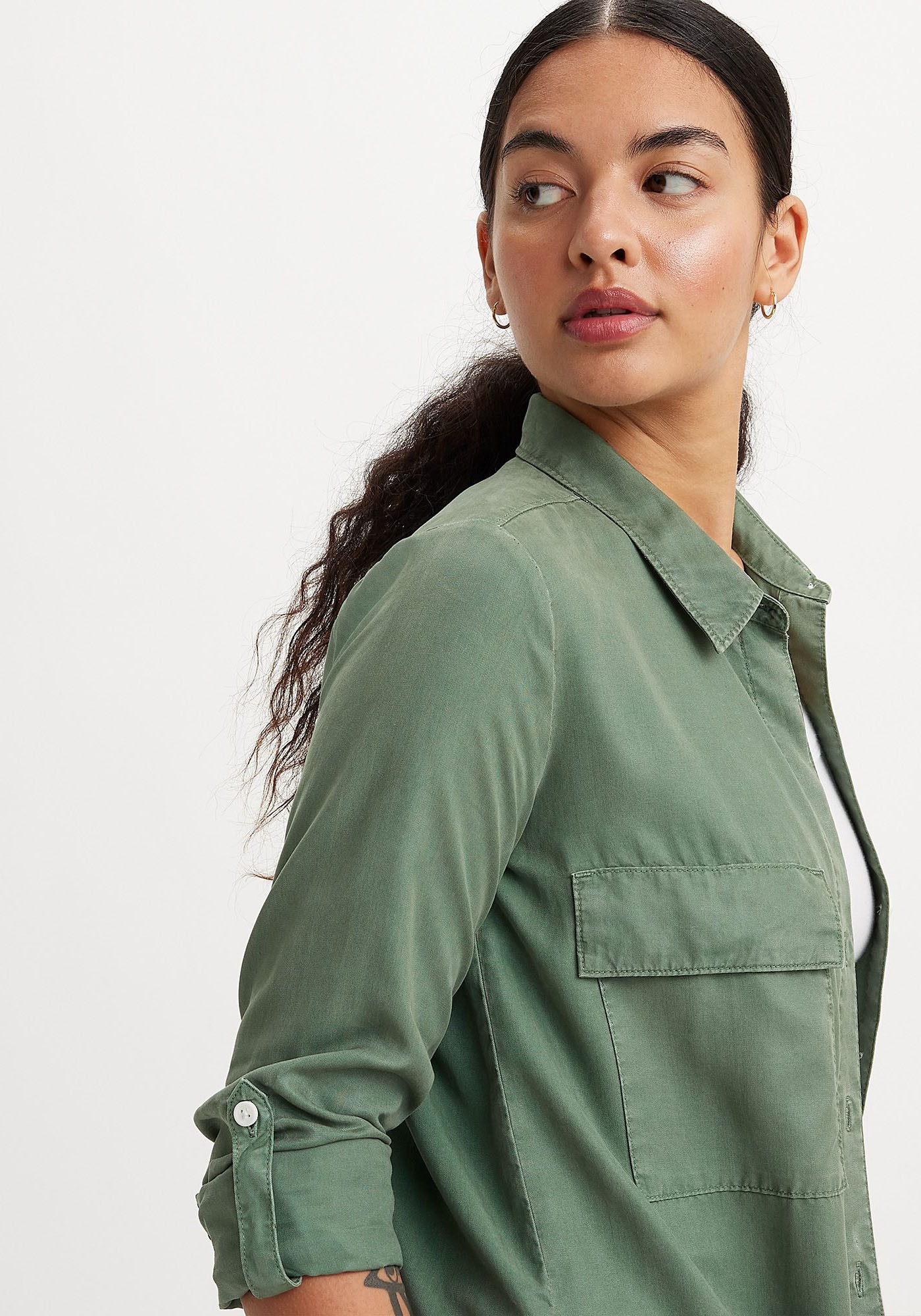 Levi's® Hemdbluse »DOREEN UTILITY SHIRT RE«, in gewaschener Optik