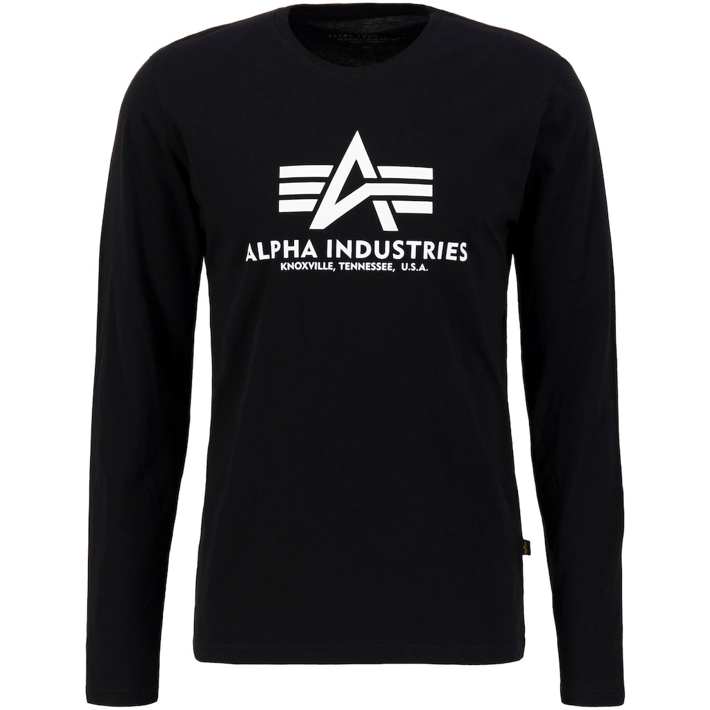 Alpha Industries Langarmshirt »BASIC T - LS«
