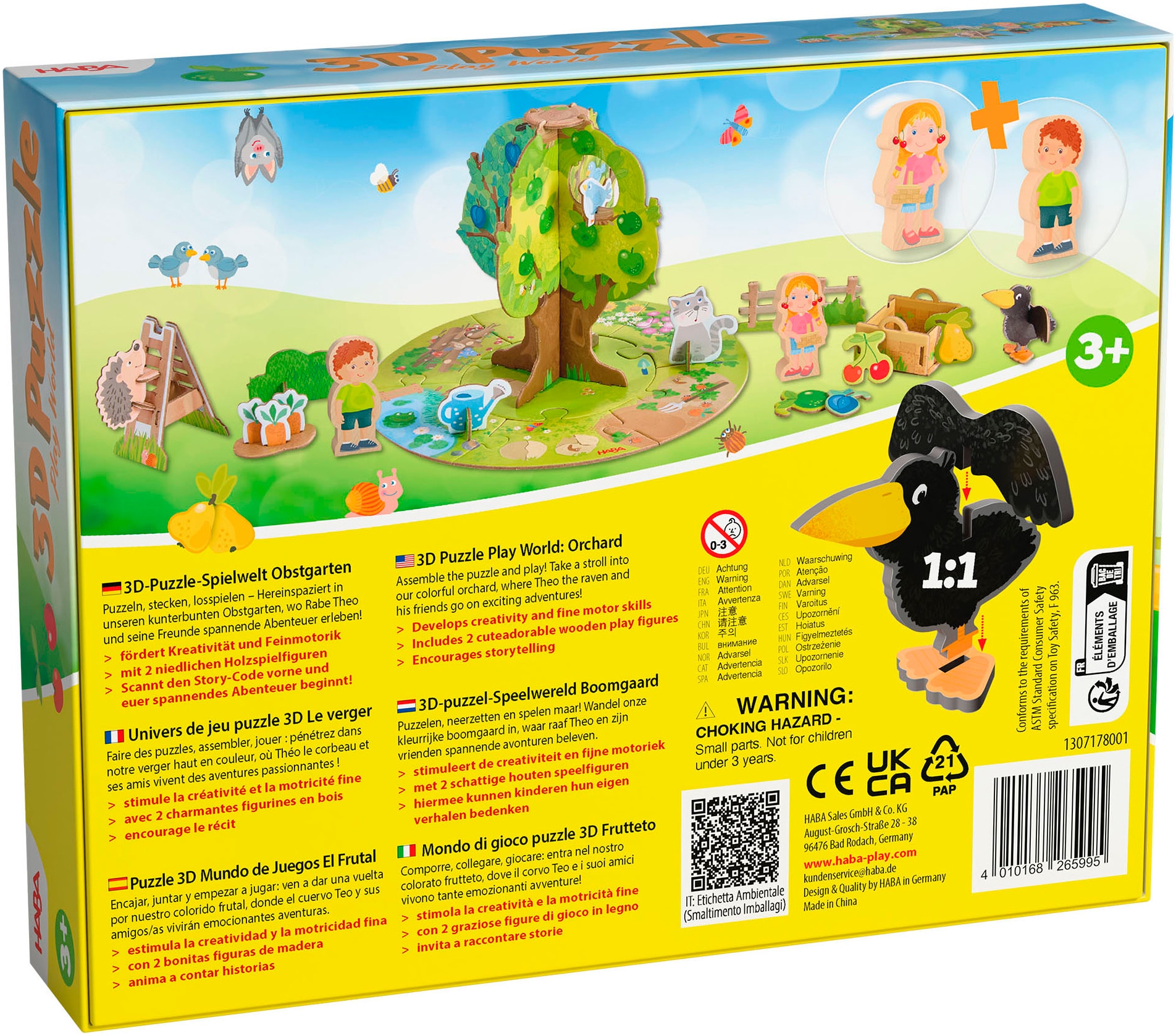 Haba Puzzle »3D Spielwelt Obstgarten«