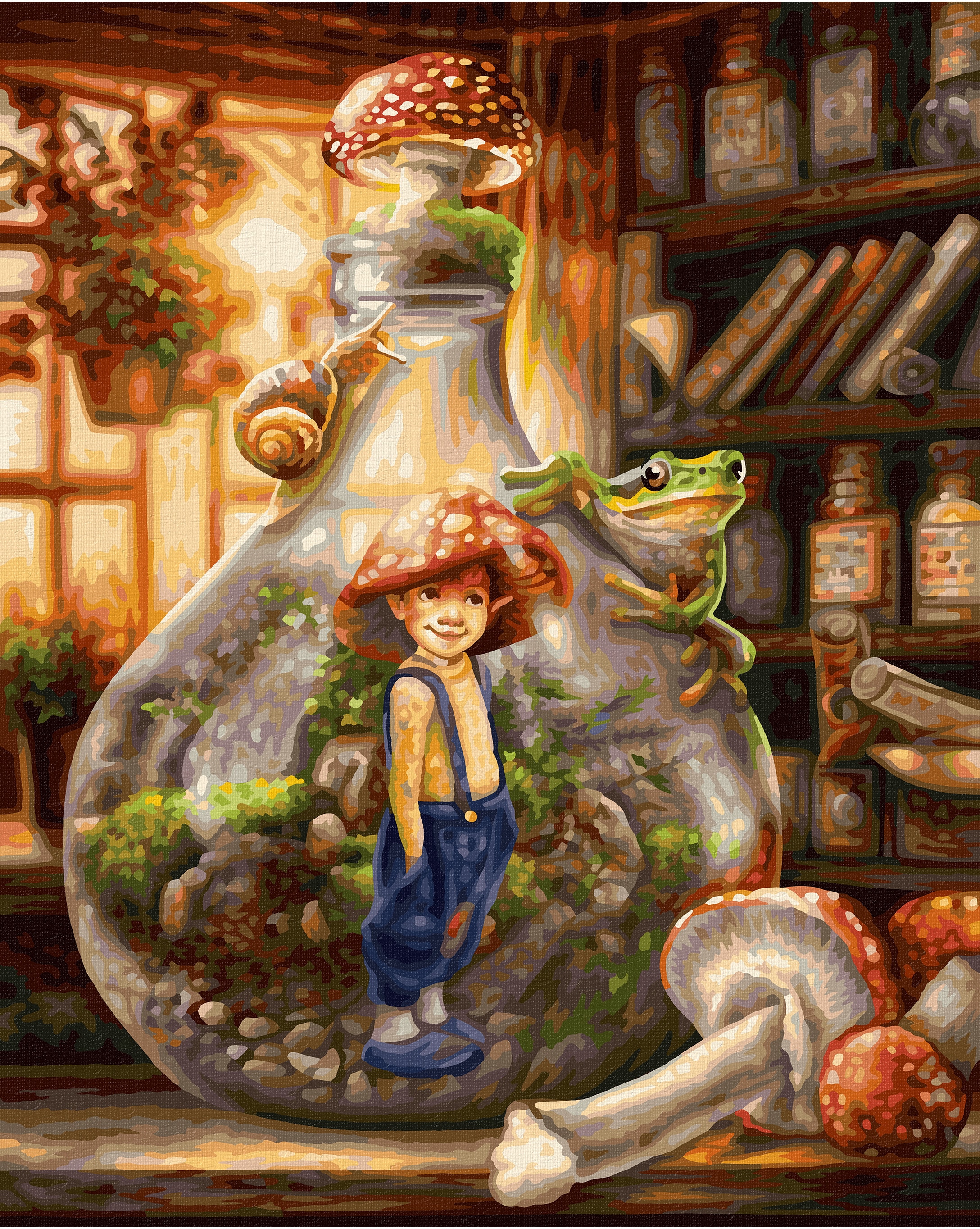 Schipper Malen nach Zahlen »Meisterklasse Premium - Der Wichtel« Made in Germany