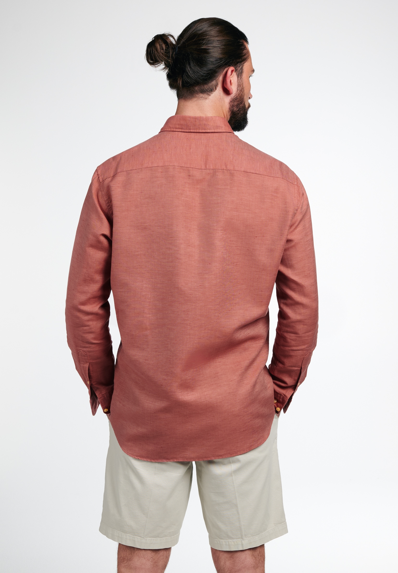 Eterna Langarmhemd »MODERN FIT« EASY IRON (bügelleicht)