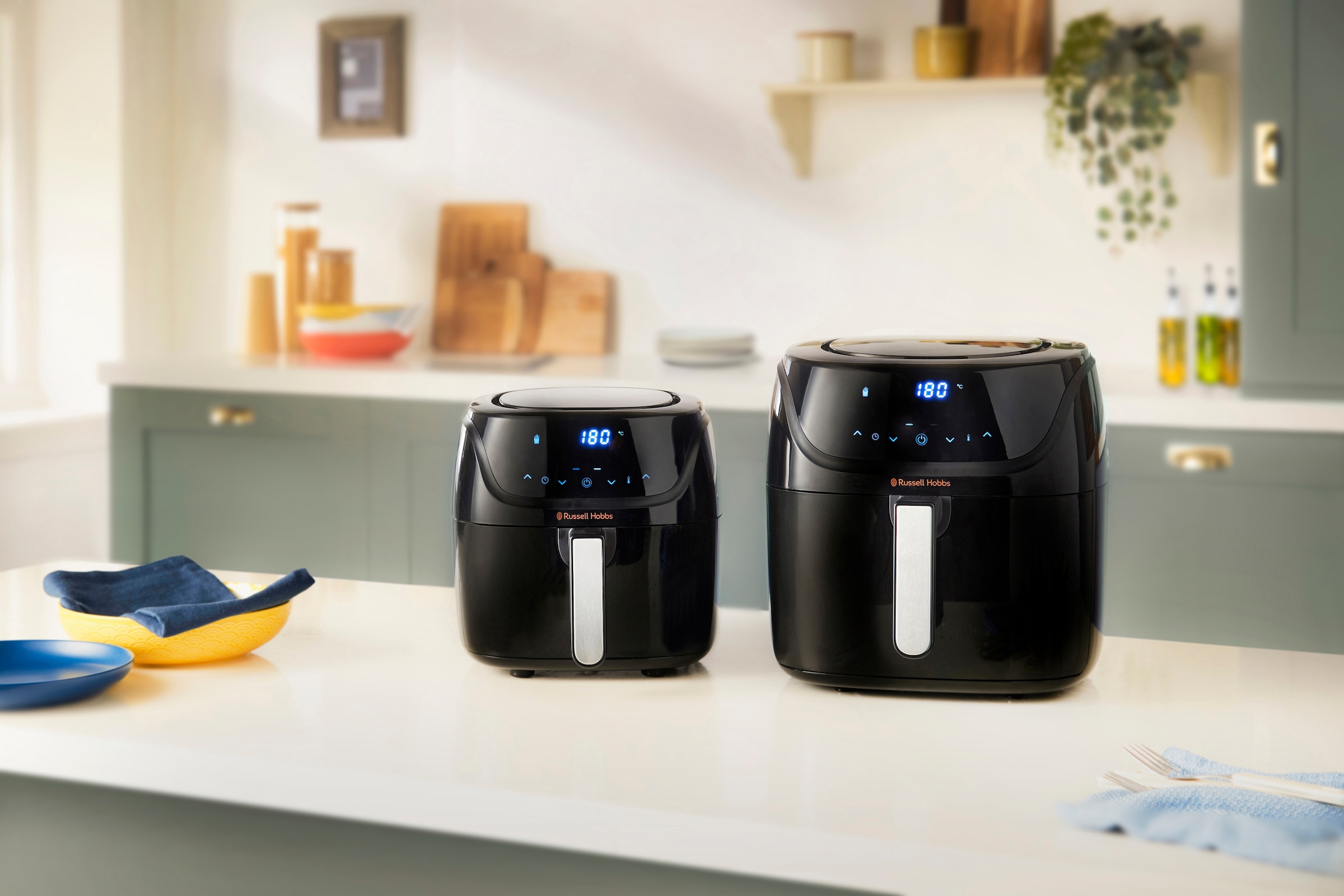 RUSSELL HOBBS Heißluftfritteuse »SatisFry Air L 27160-56, 4 l, Airfryer - 7 Funktionen«, 1350 W