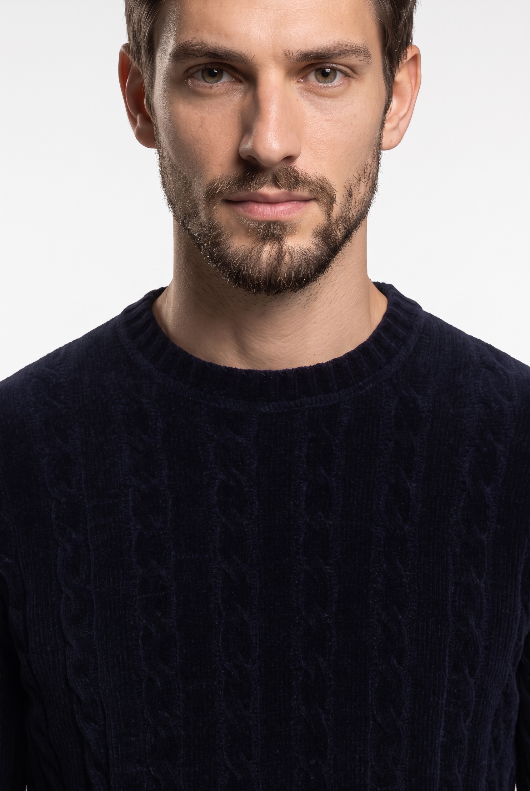 BOSS ORANGE Strickpullover »Ketrecio« Chenille-Garn, reine Baumwolle, Relaxed Fit