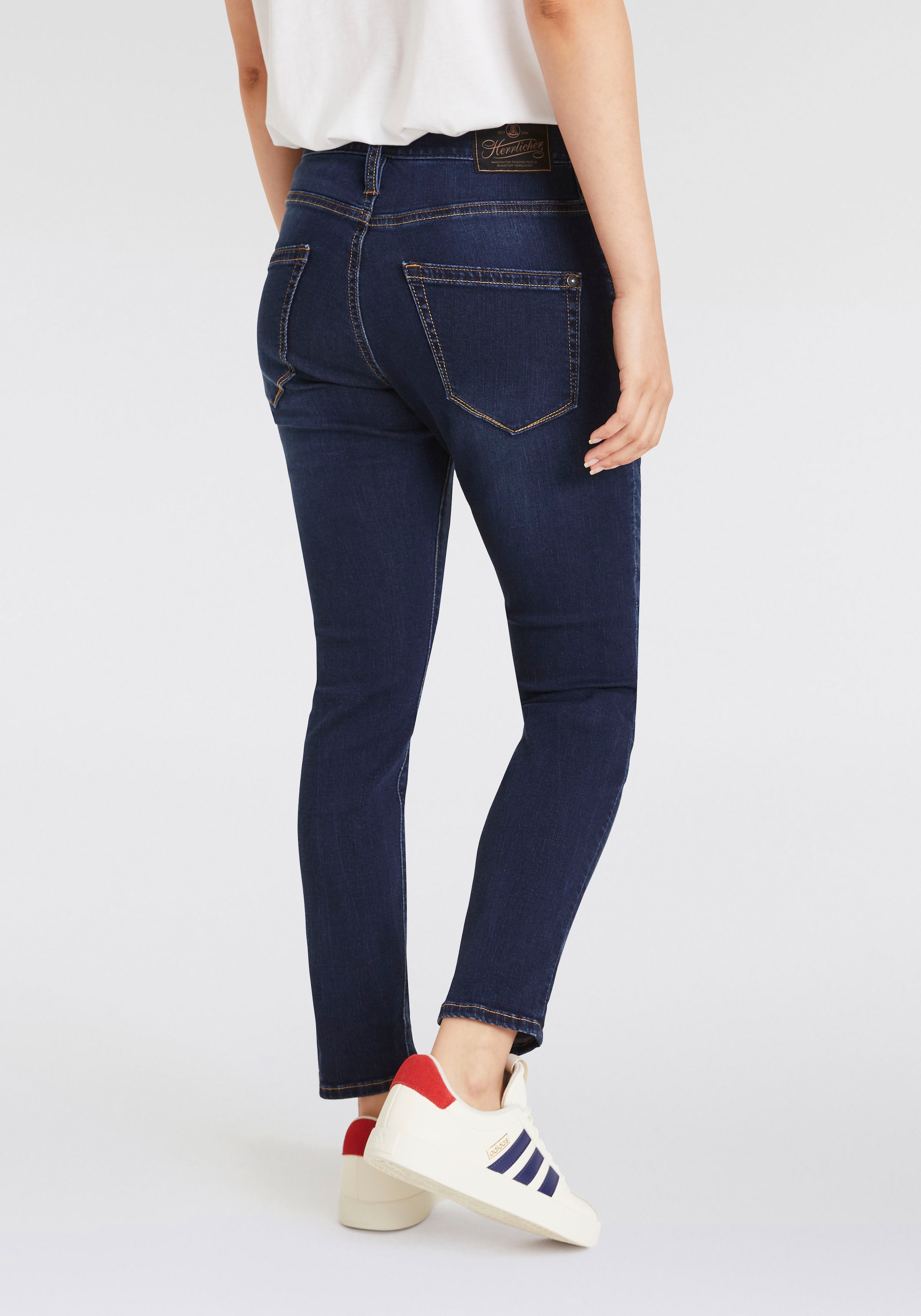 Herrlicher Boyfriend-Jeans »Shyra Cropped Organic Denim«