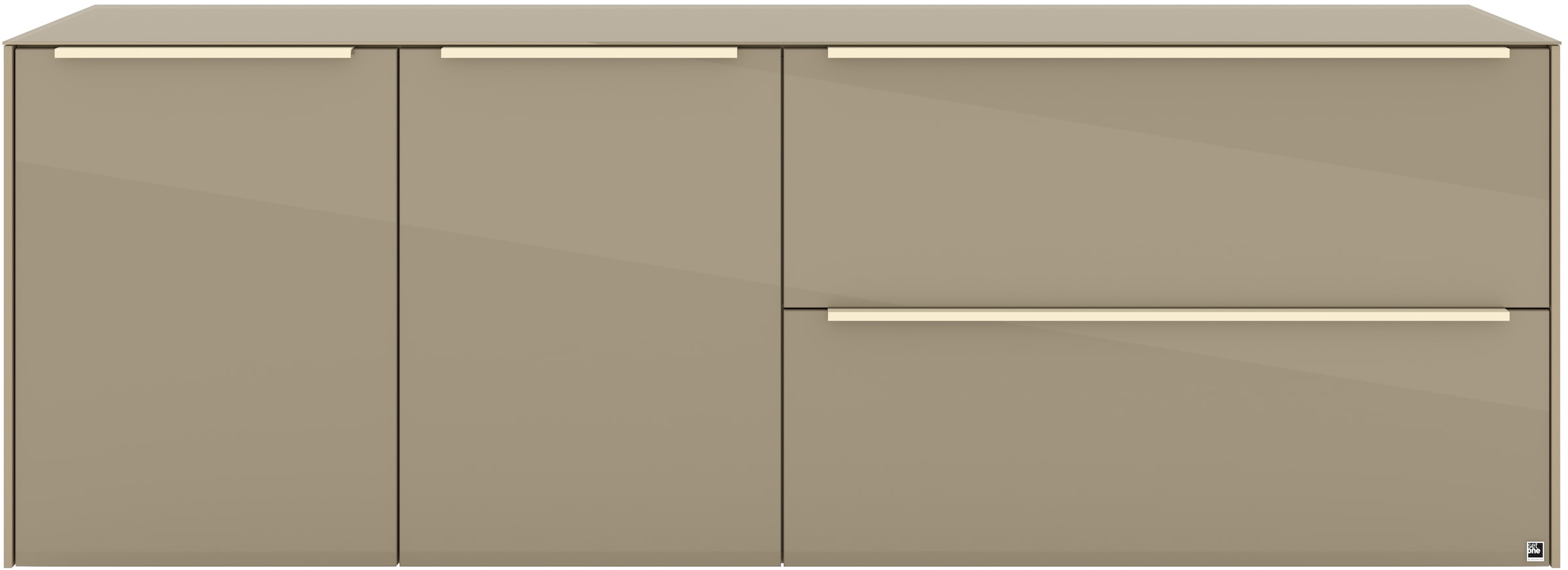 set one by Musterring Lowboard »Reno« 1 Stk. tlg. Mit Gleitern und in verschiedenen Farben erhältlich