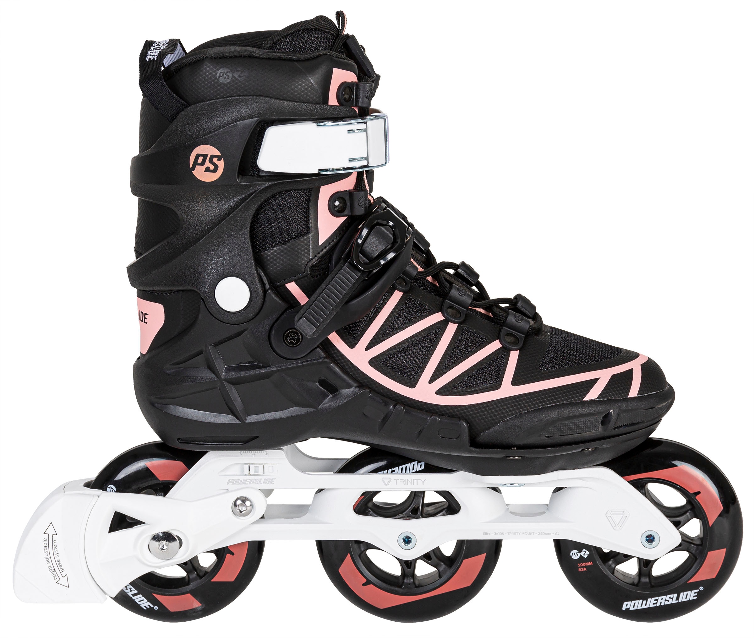 Powerslide Inlineskates »Phuzion Argon Coral 100«