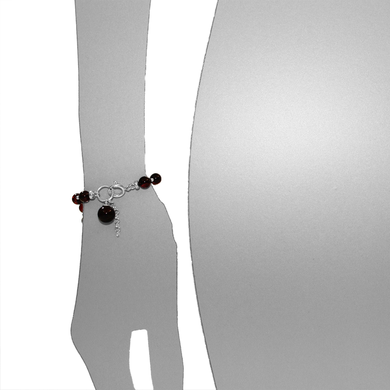 OSTSEE-SCHMUCK Armband »- Andrine - Silber 925/000 - Bernstein«