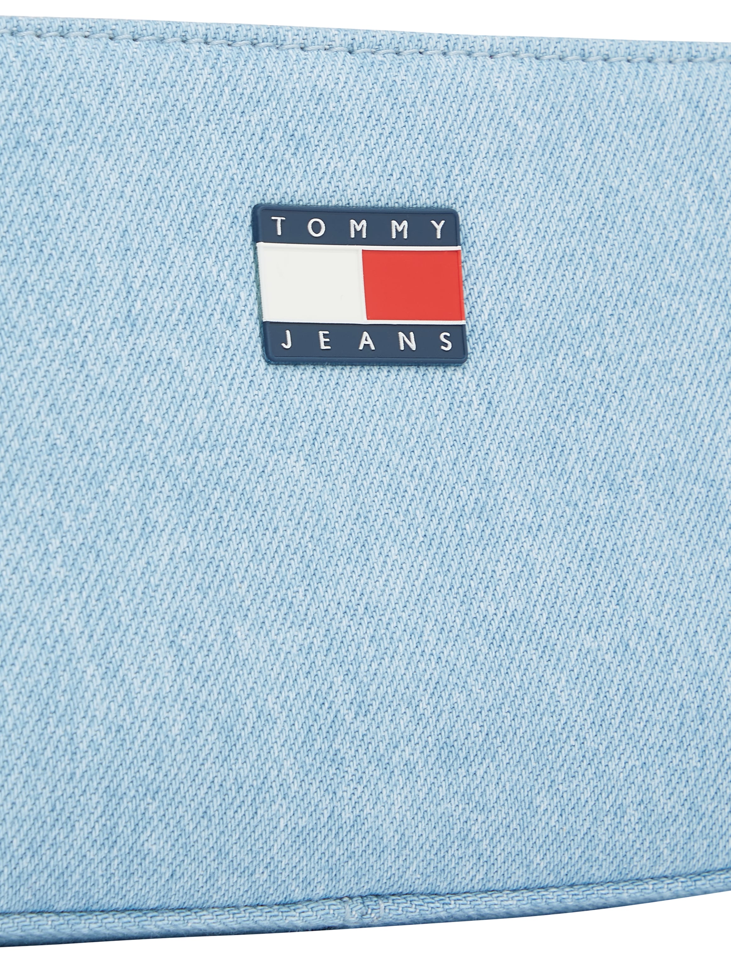 Tommy Jeans Umhängetasche »TJW ESS MUST SHOULDER BAG DENIM«, Damen Henkeltasche, Schultertasche, Mini Bag im Jeanslook