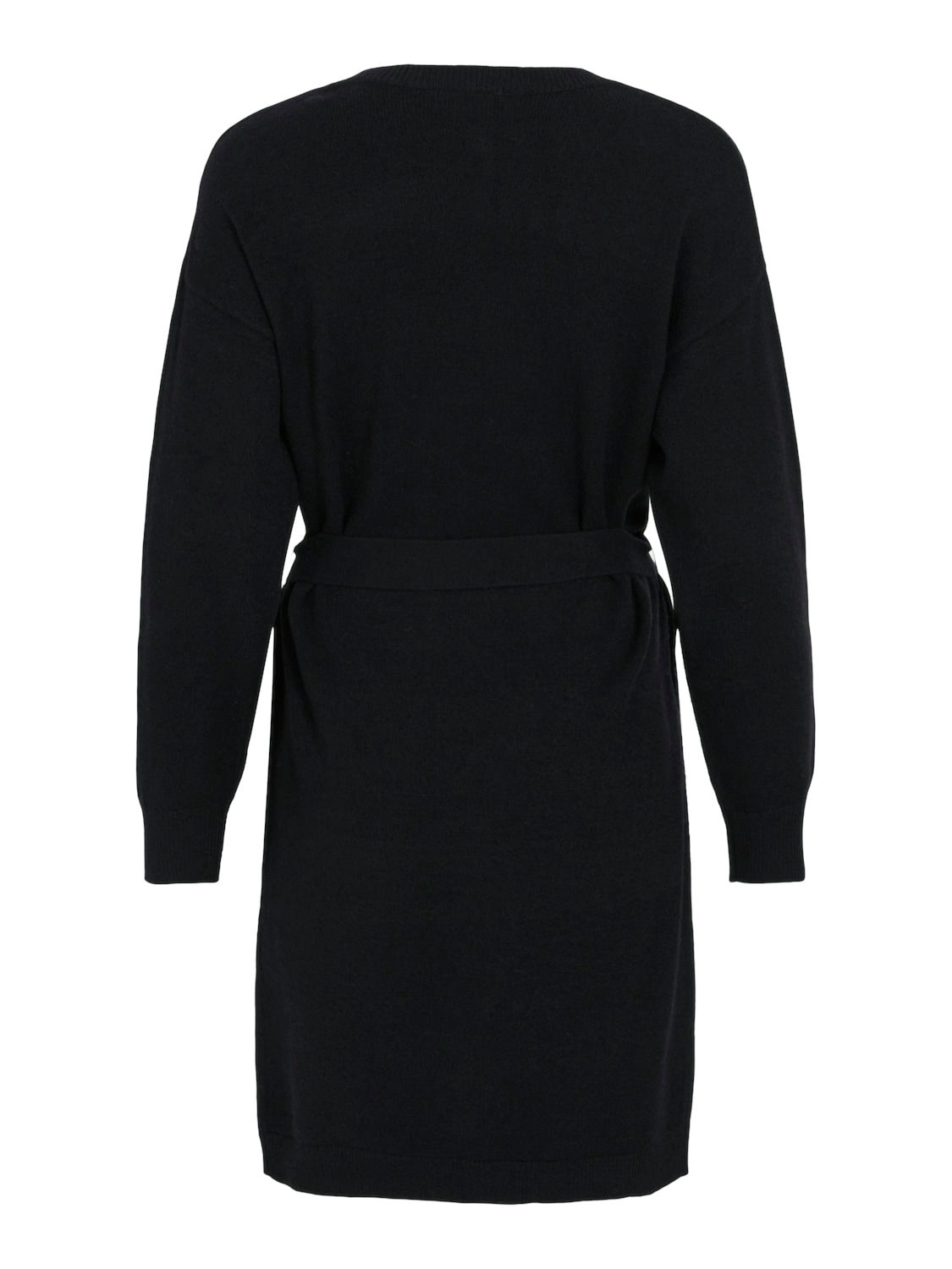 Vila Strickkleid »VIRIL O-NECK L/S BELT KNIT DRESS - NOOS«