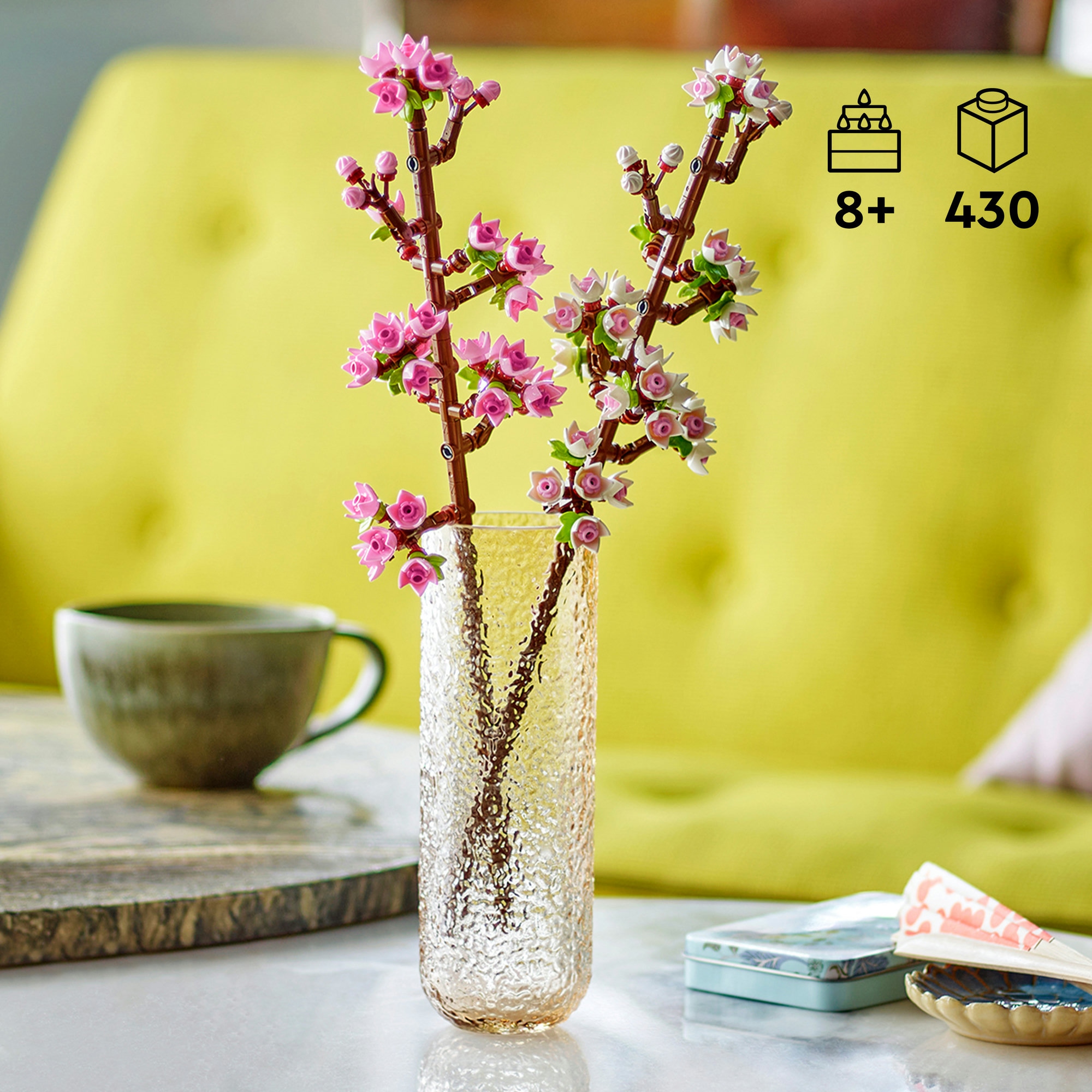 LEGO® Konstruktionsspielsteine »Kirschblüten (40725), Lego Botanicals« Made in Europe