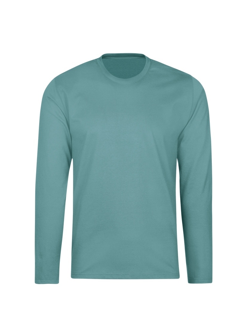 Trigema T-Shirt »TRIGEMA Langarmshirt aus 100% Baumwolle«, (1 tlg.)