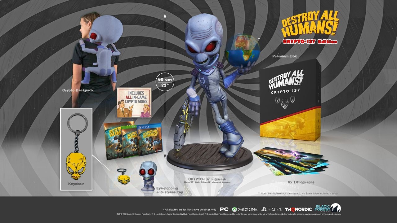 THQ Nordic Spielesoftware »Destroy All Humans 1 Remake Crypto-137 Edition«, PlayStation 4