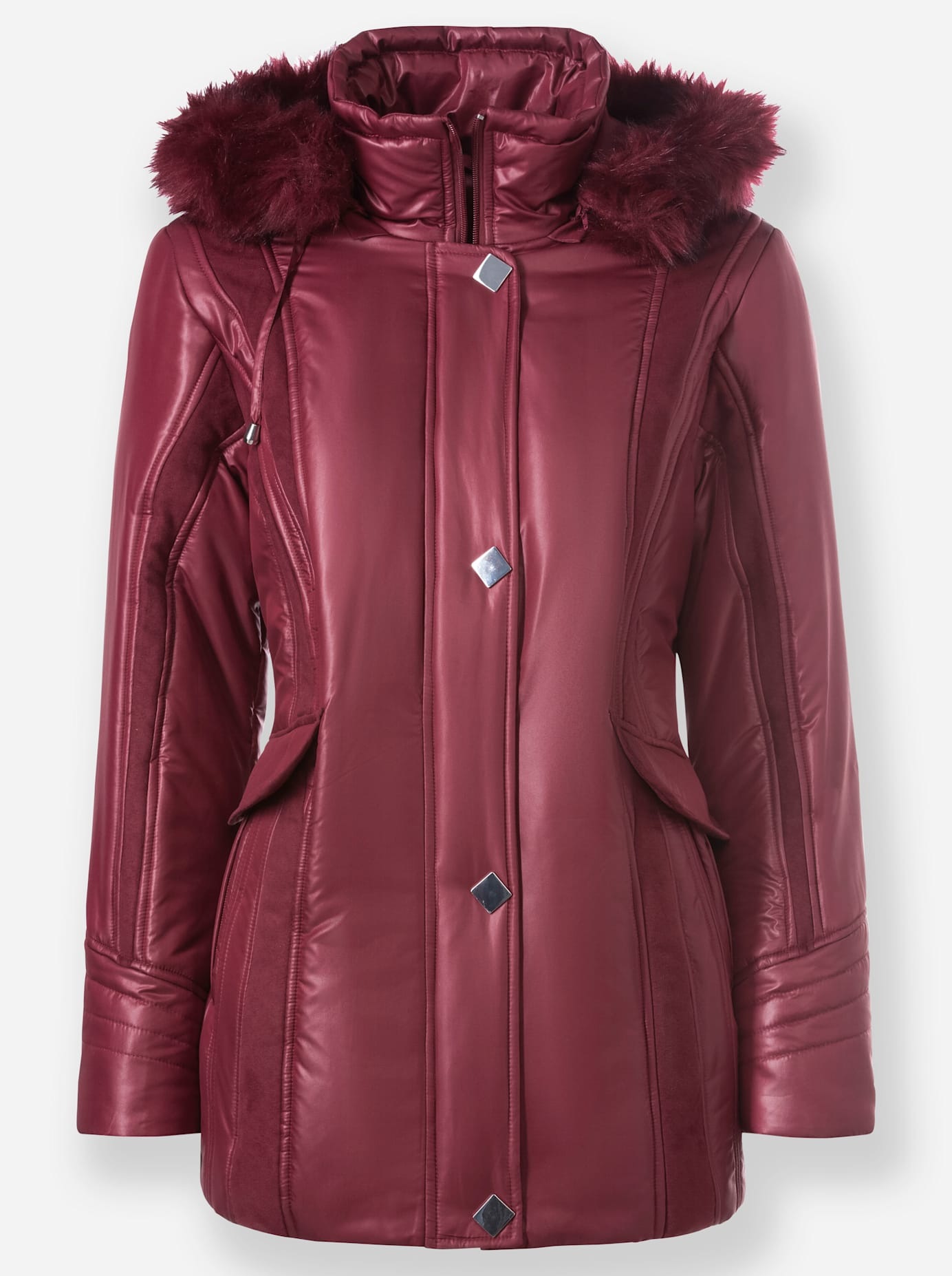 Classic Winterjacke, mit Kapuze