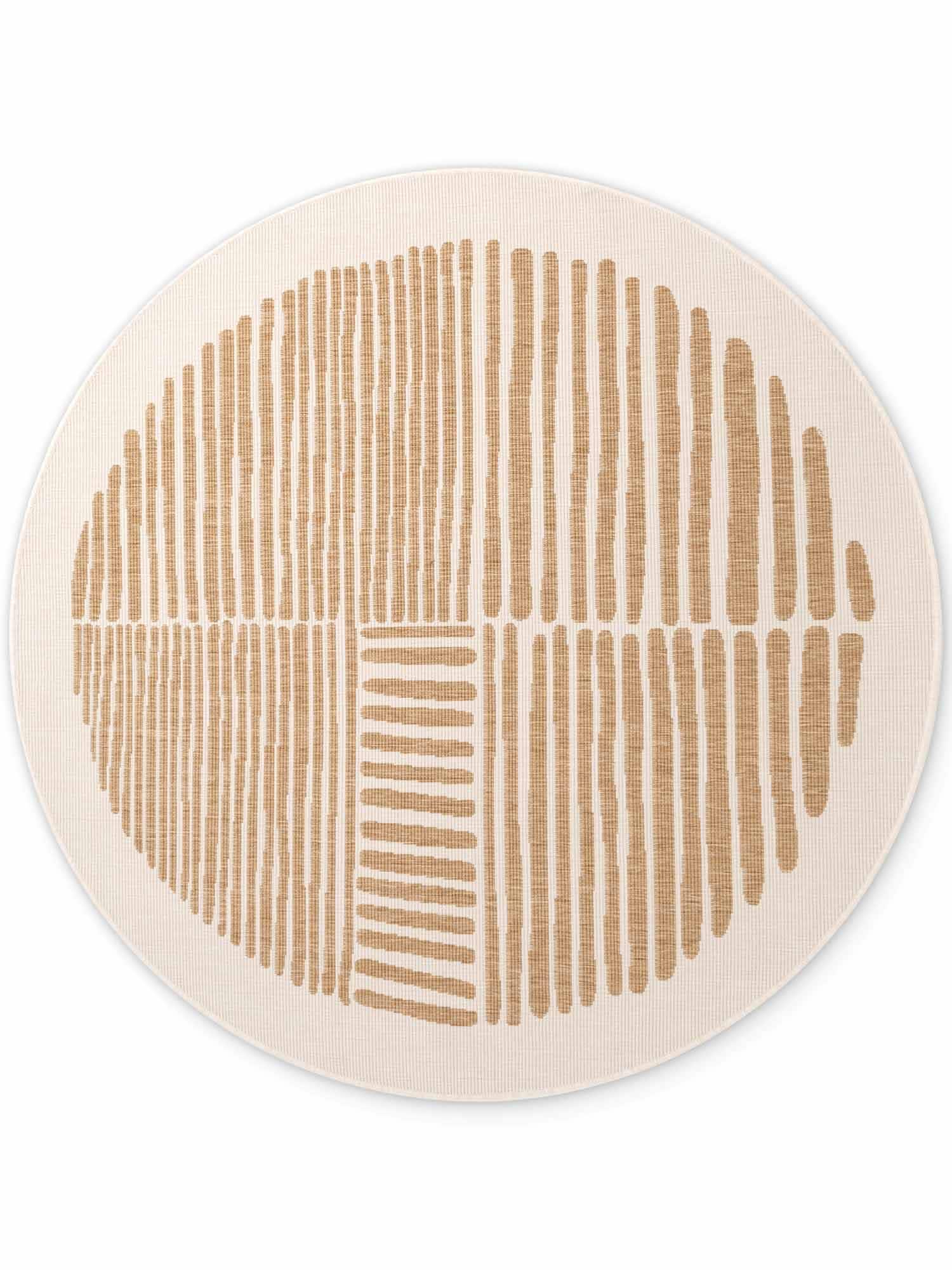 Ted Baker Teppich »Bounds , Wendeteppich« rund 8 mm Höhe Designteppich, Wetterfest, Pflegeleicht, Modern, Wohnzimmer, Terrasse