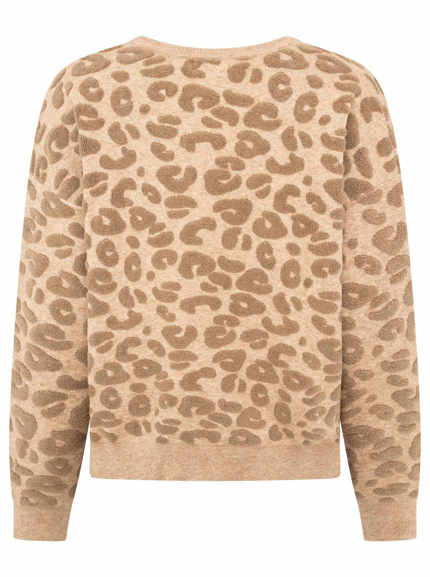 Zwillingsherz Strickpullover »"3D Leo"« mit erhabenem Leomsuter