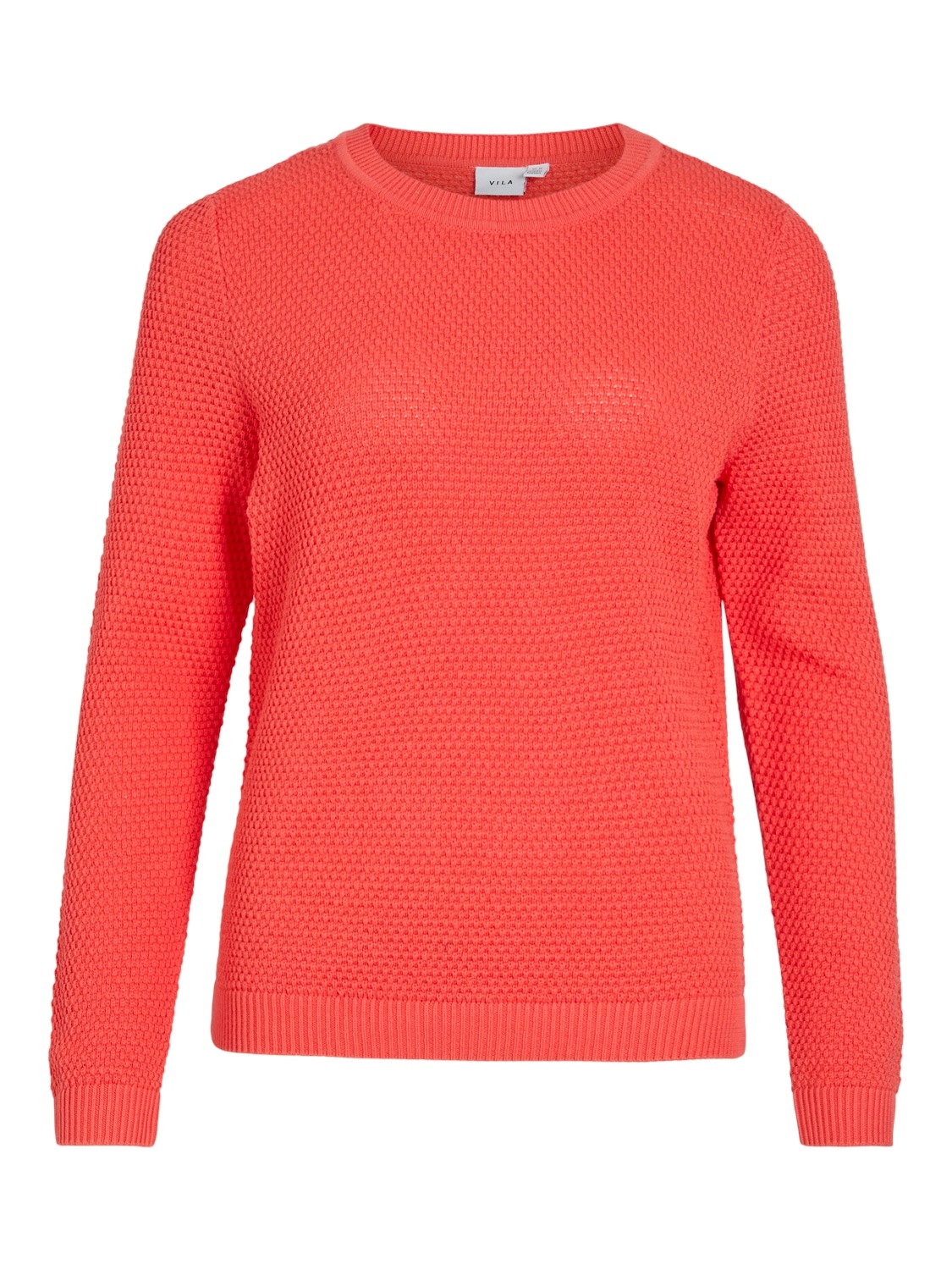 Vila Rundhalspullover »VIDALO O-NECK L/S KNIT TOP- NOOS«