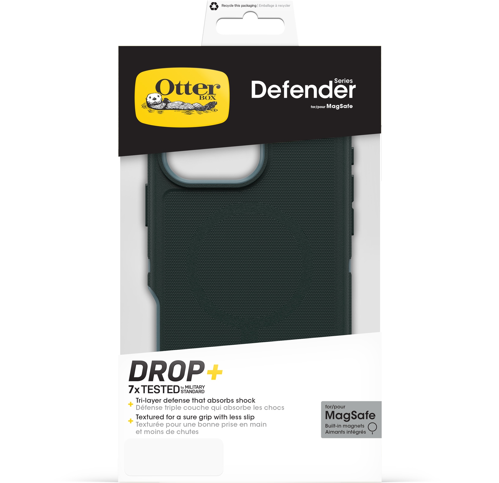 Otterbox Handyhülle »Defender mit MagSafe für Apple iPhone 16 Pro Max«, Backcover, Schutzhülle, Handyschutzhülle, Case, Schutzcase, stoßfest