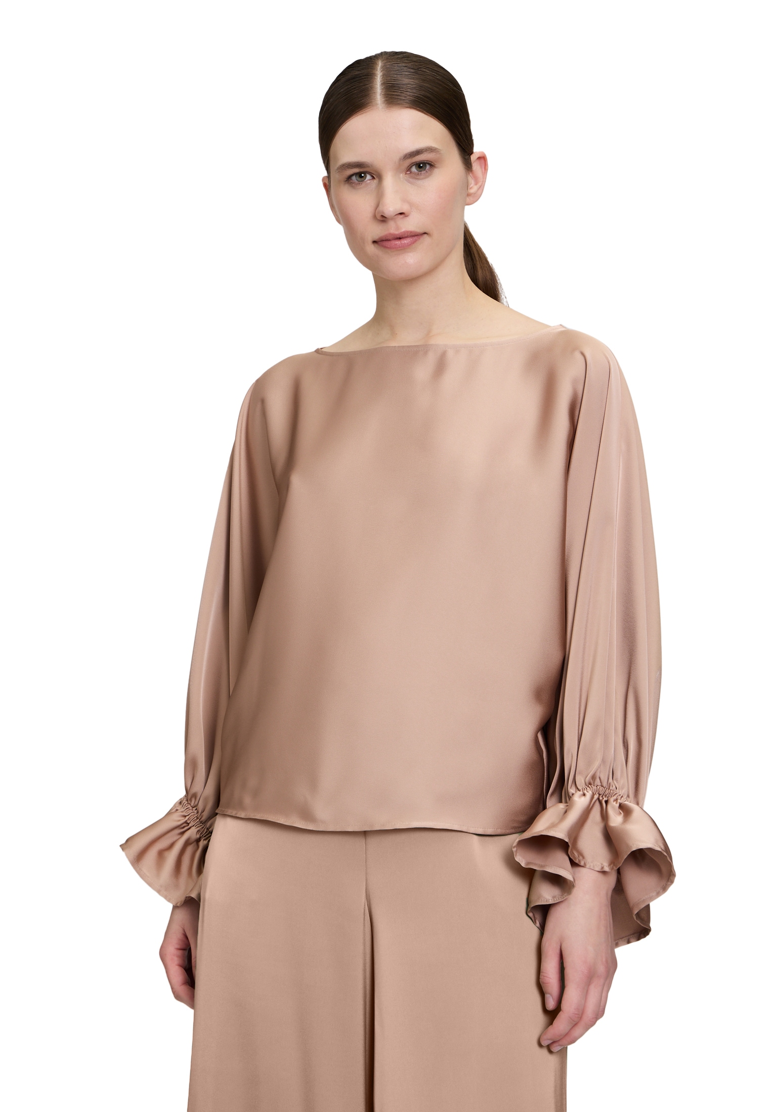 Vera Mont Satinbluse »Satin-Bluse mit Fledermausärmeln«