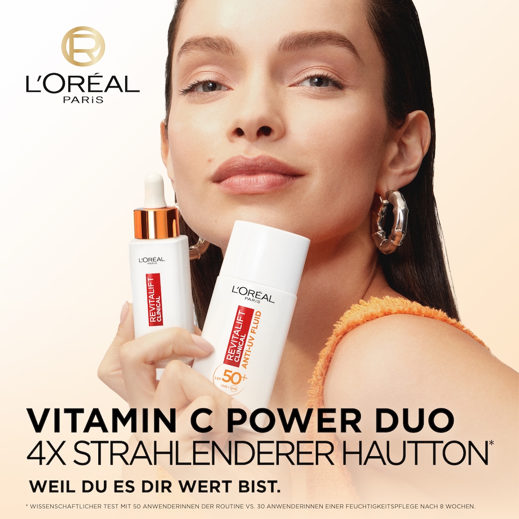 L'ORÉAL PARIS Gesichtspflege-Set »L'Oréal Paris Revitalift Vitamin C Duo«, (Set, 2 tlg.)