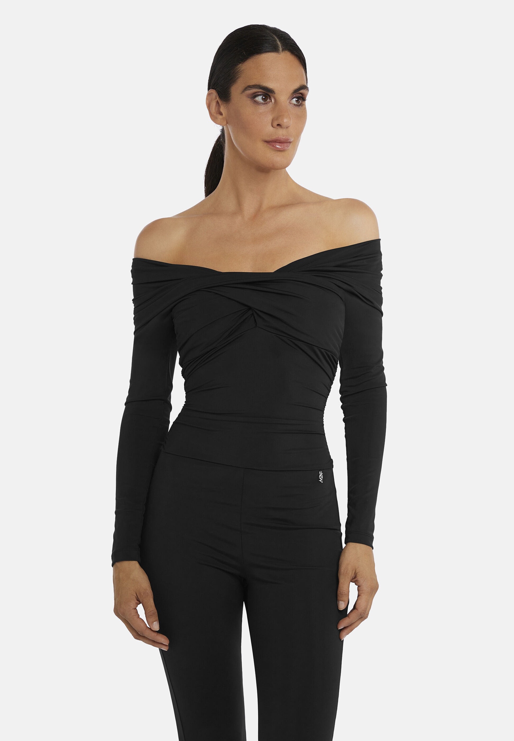 Nicowa Jumpsuit »Nicowa Jumpsuit FIOLIWA« mit Bardot-Dekolleté