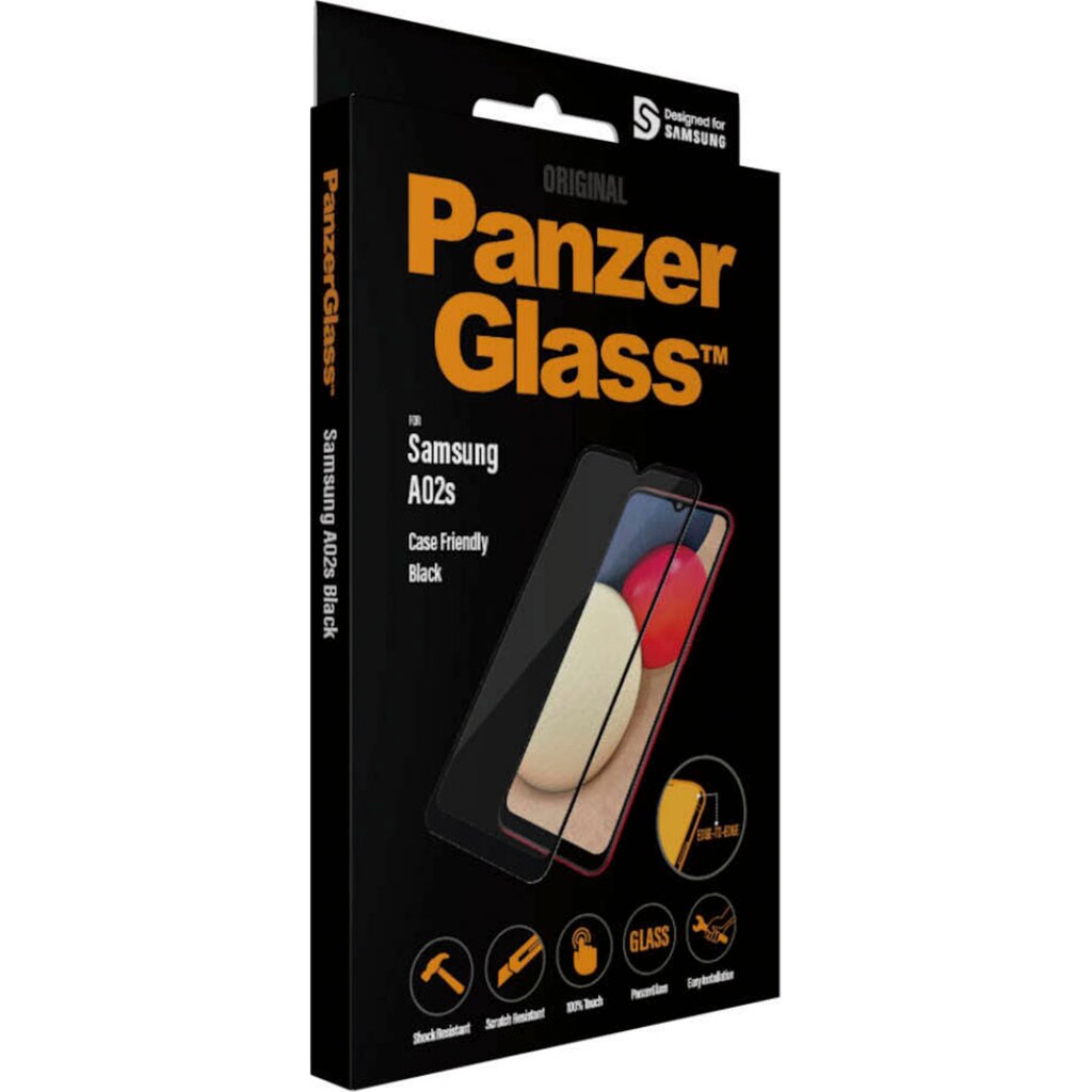 PanzerGlass Displayschutzglas »Samsung Galaxy A02s CF«, (1 St.)