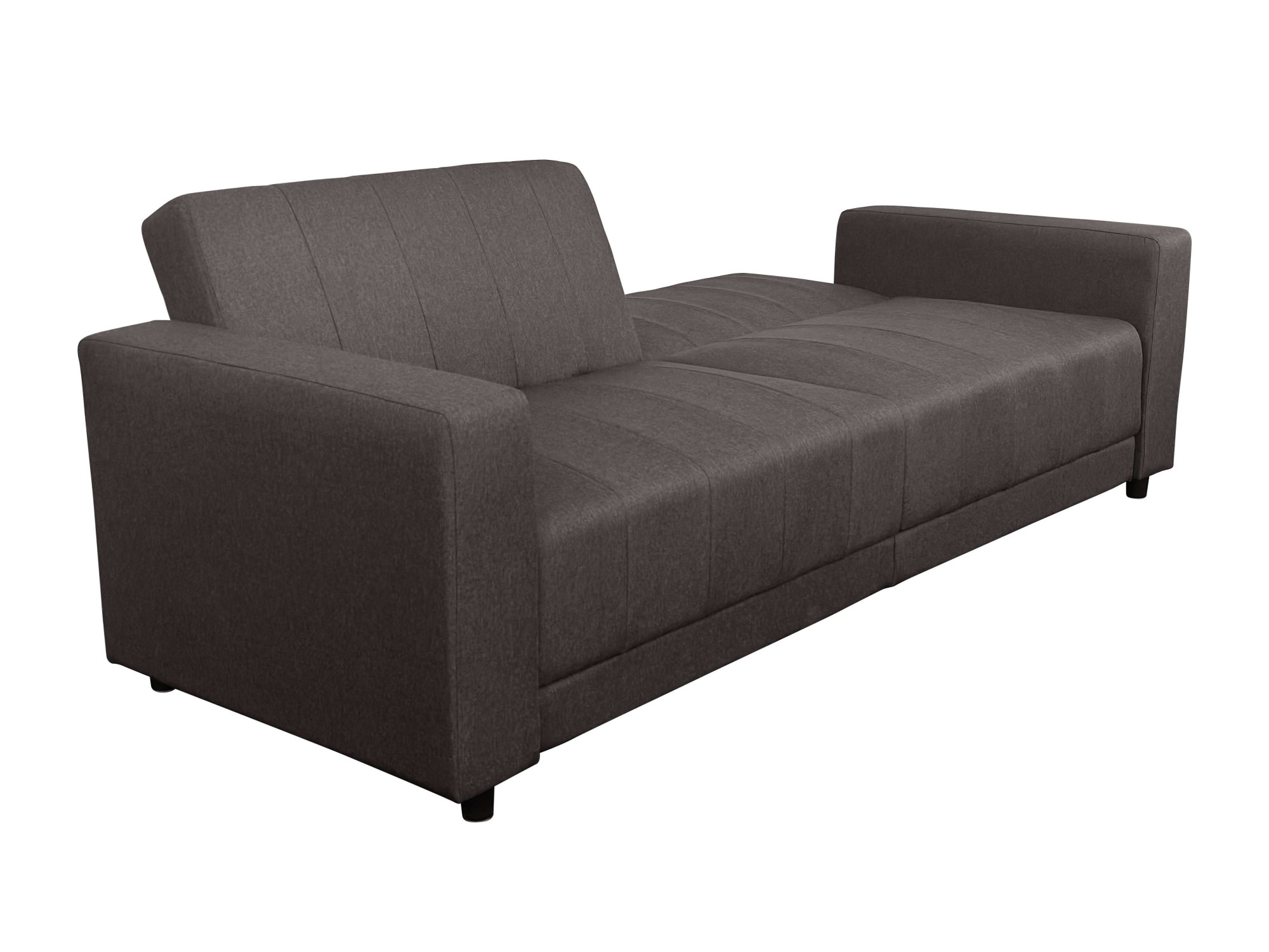 Dorel Home 3-Sitzer »Allie II Schlafsofa 225 cm«, Bett-Funktion (108/190cm), Rückenlehne 2-teilig, mit Steppung