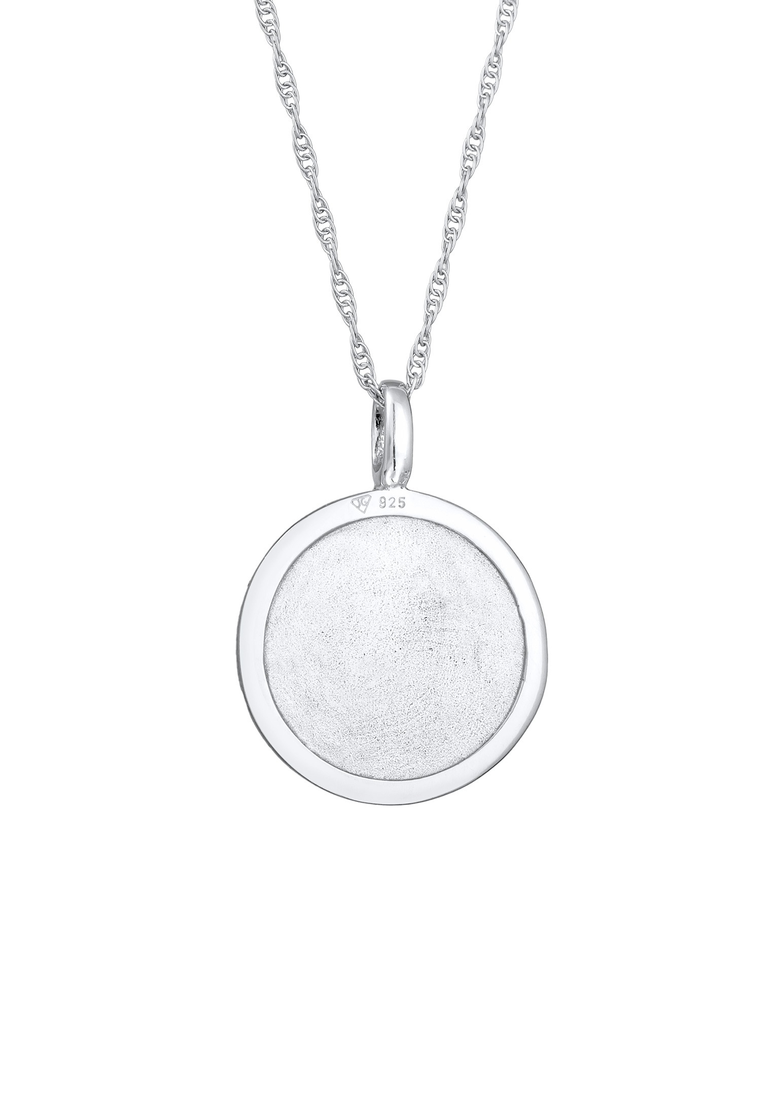 Elli Kette mit Anhänger »Halskette Mandala Anhänger Rund 925 Silber«