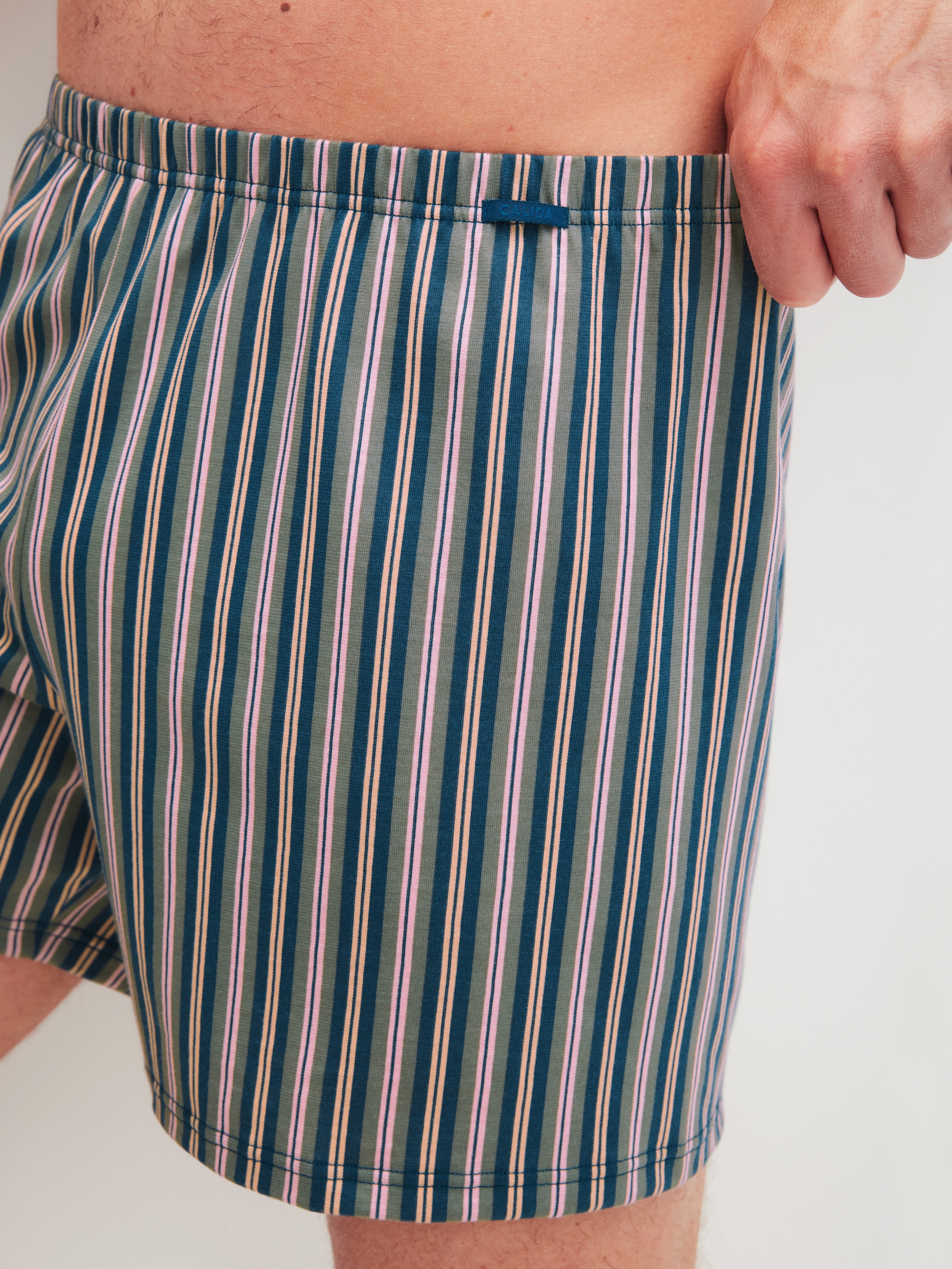 CALIDA Weiter Boxer »Prints« ohne Eingriff, lockere Passform, in Single-Jersey Qualität
