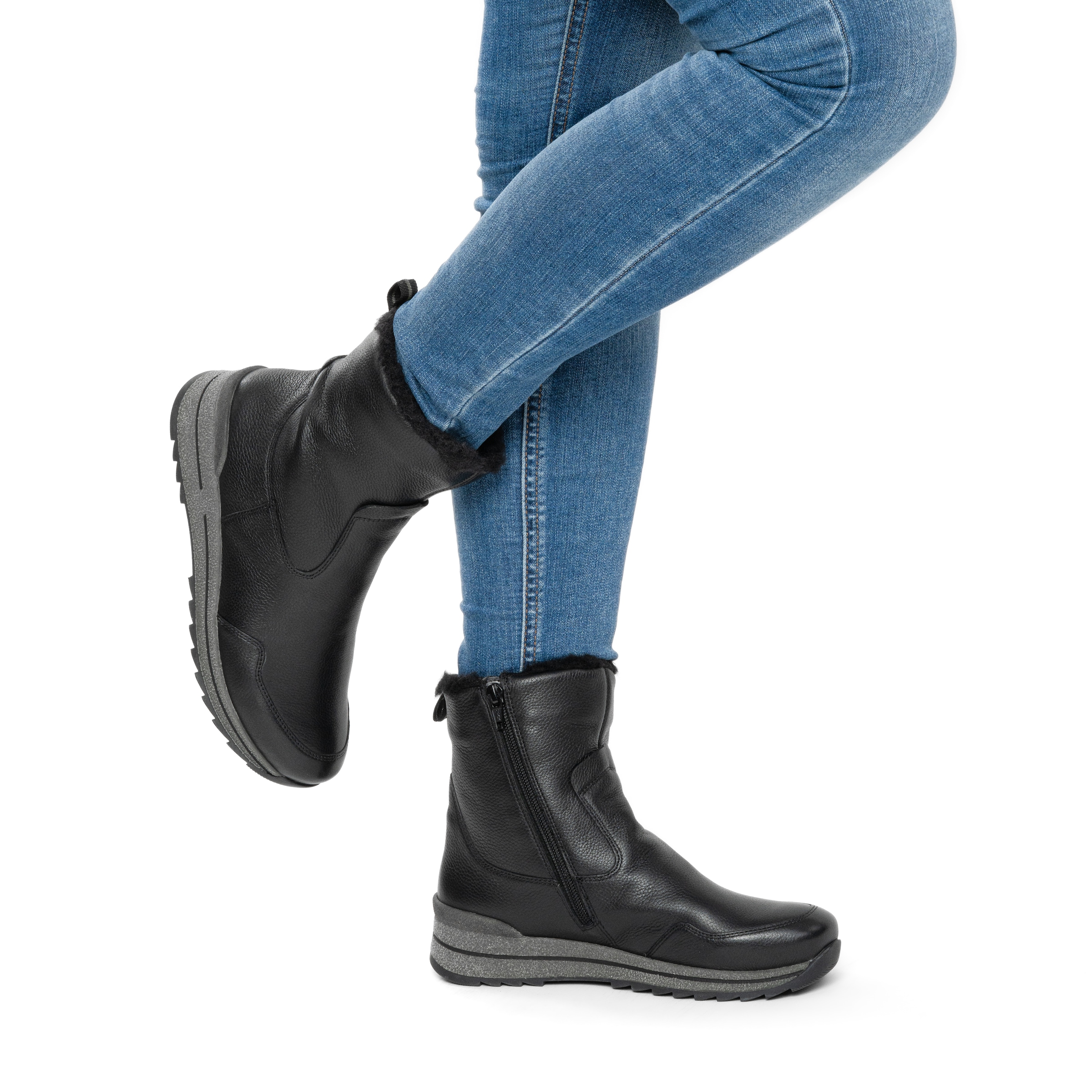 Ara Winterboots »OSAKA«  Keilstiefelette mit Anziehlasche, Weite G (=weit)