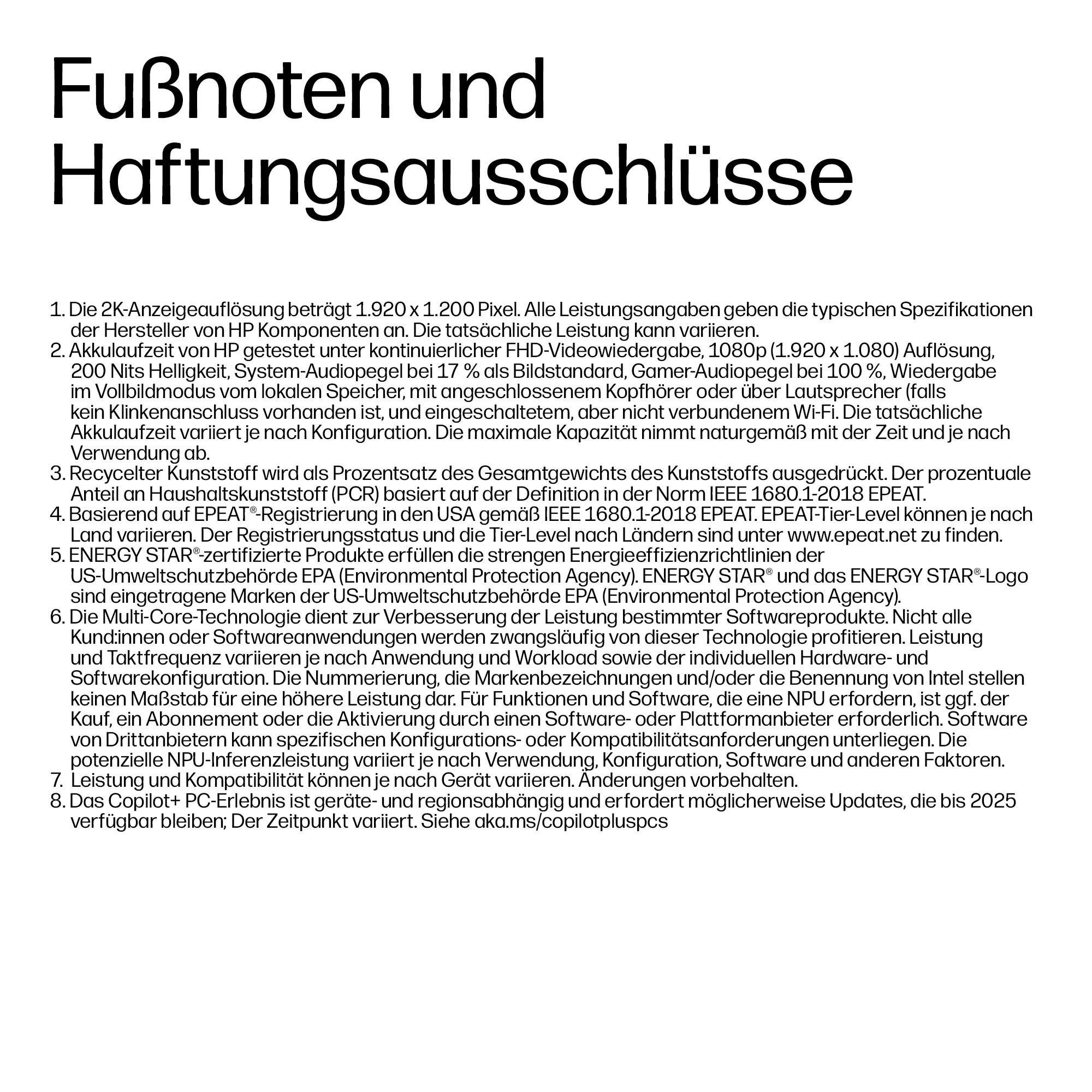 HP Notebook »OmniBook 3 16-bs0050ngx« 40,6 cm / 16 ″ Intel Ultra 5 Intel Graphics 512 GB SSD