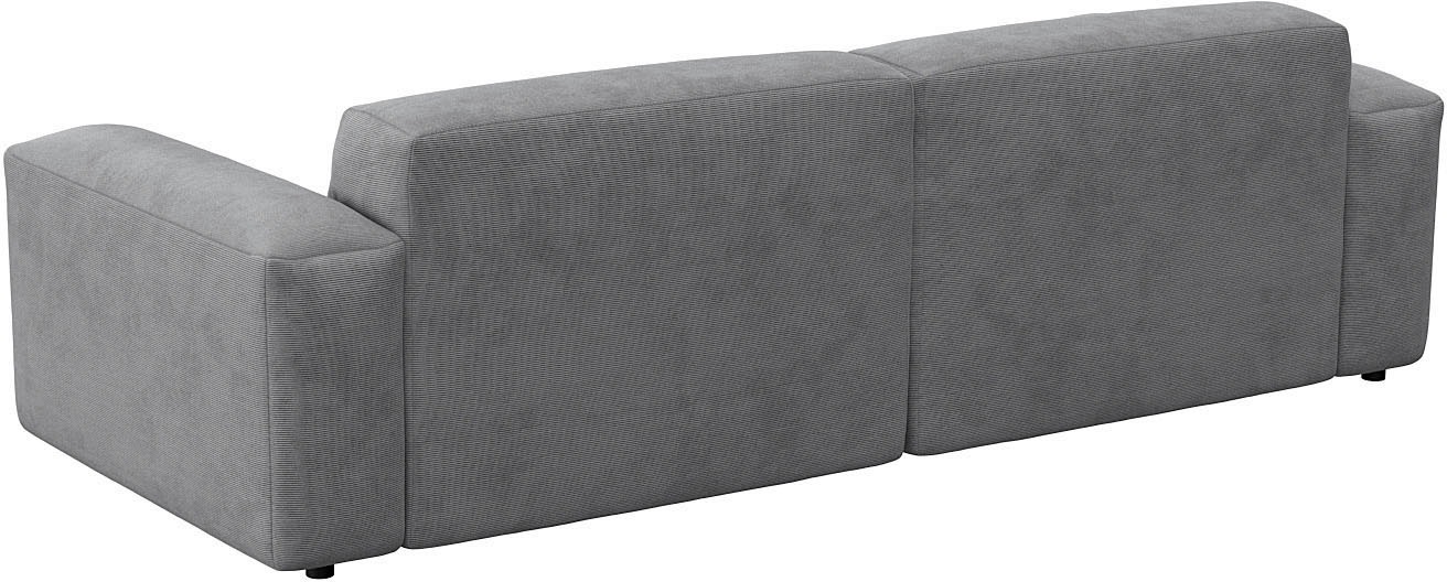 FLEXLUX 3-Sitzer »Lucera Sofa, super bequem durch hochwertigen Sitzaufbau mit Kaltschaum«, modern & anschmiegsam, Designsofa