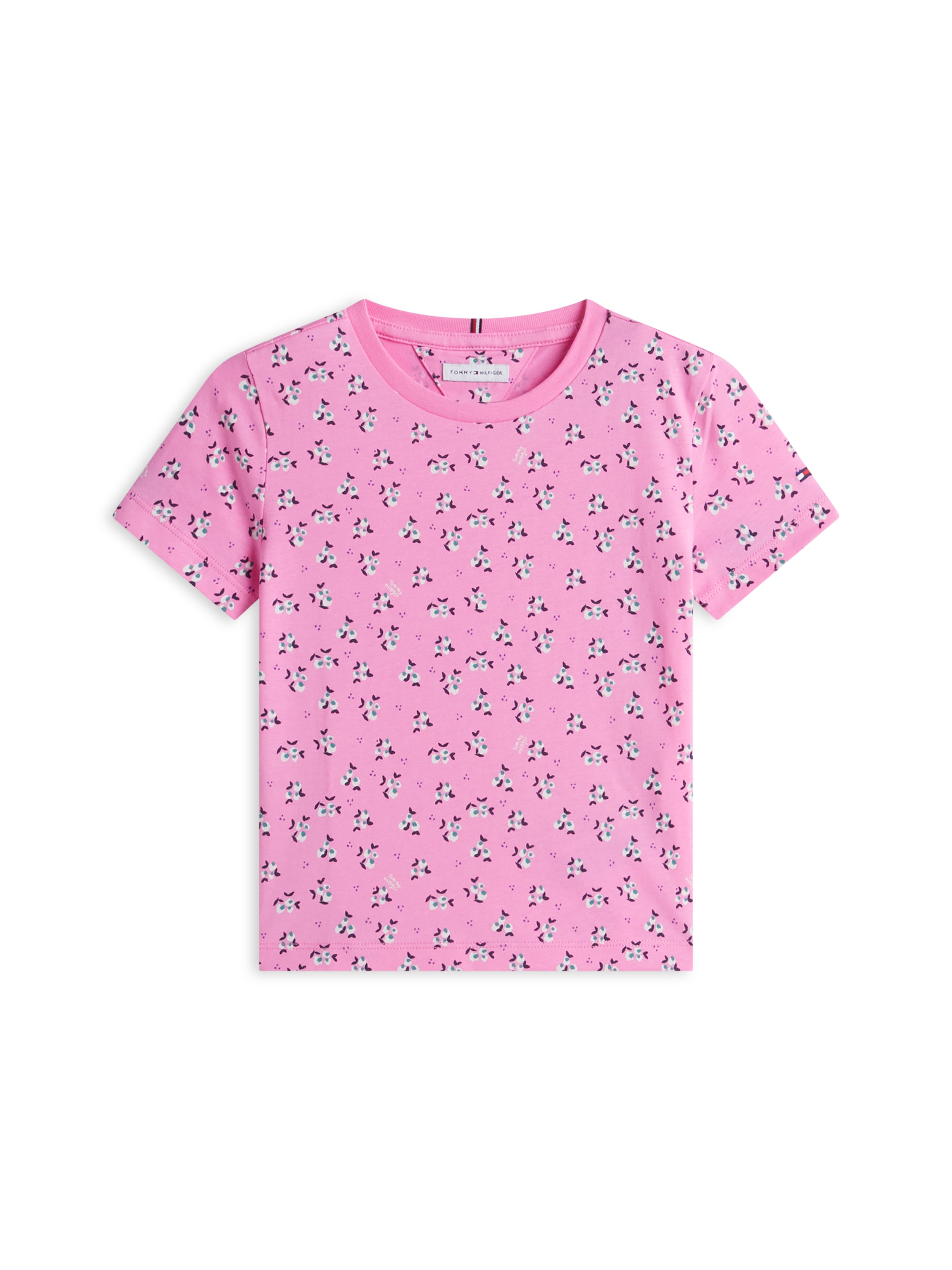 Tommy Hilfiger T-Shirt Allover-Print, Regular Fit, Kinder bis 16 Jahre