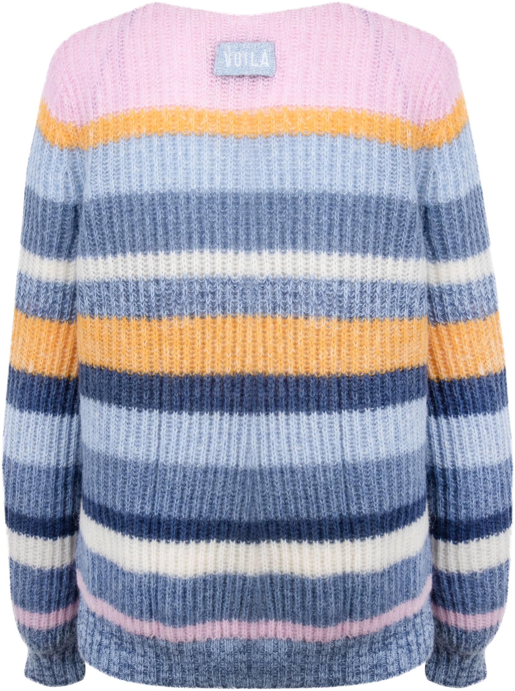 Lieblingsstück V-Ausschnitt-Pullover »BeeleL«, mit Wollanteil und Alpaka