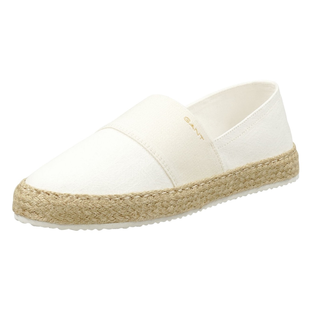 Gant Espadrille »Raffiaville«, Halbschuh, Schlupfschuh, Freizeitschuh mit Juterand