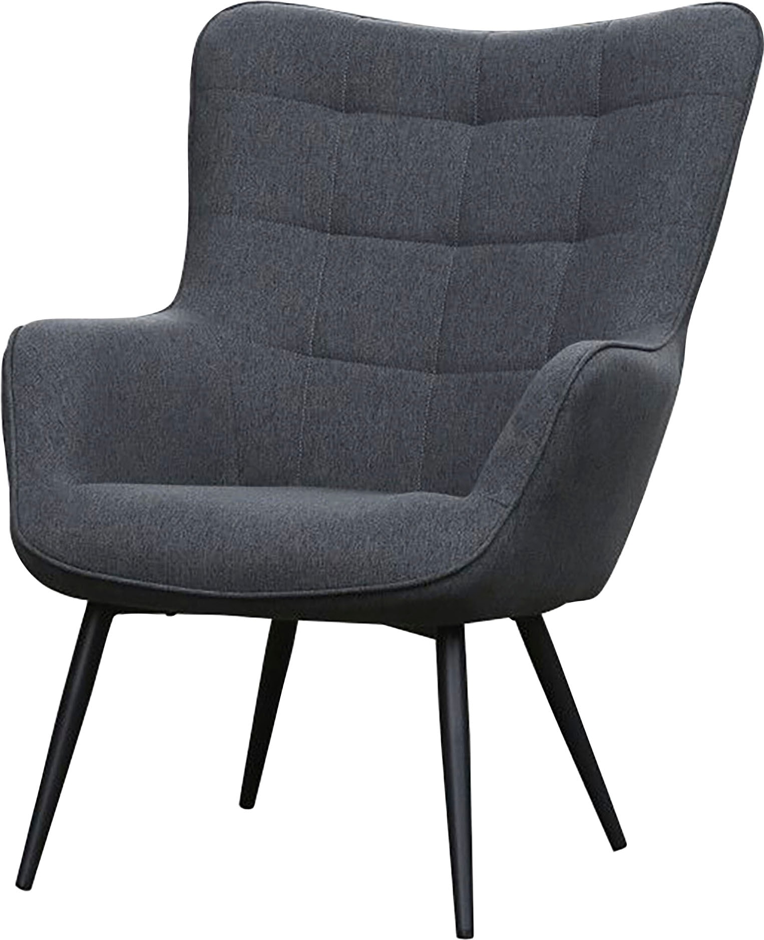 byLIVING Sitzgruppe »Uta«, Set, 2 tlg., Sessel mit Hocker