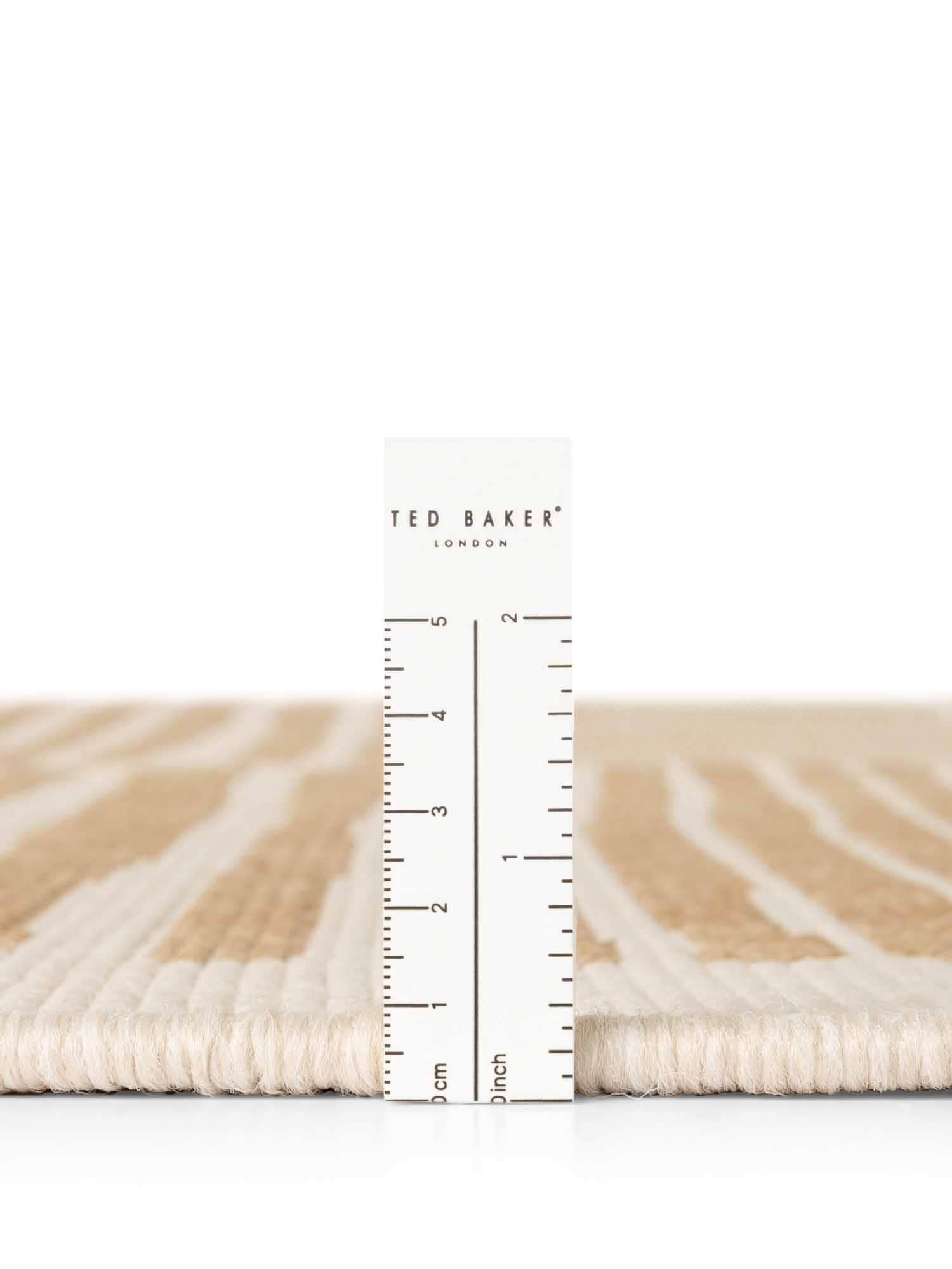 Ted Baker Teppich »Bounds , Wendeteppich« rund 8 mm Höhe Designteppich, Wetterfest, Pflegeleicht, Modern, Wohnzimmer, Terrasse