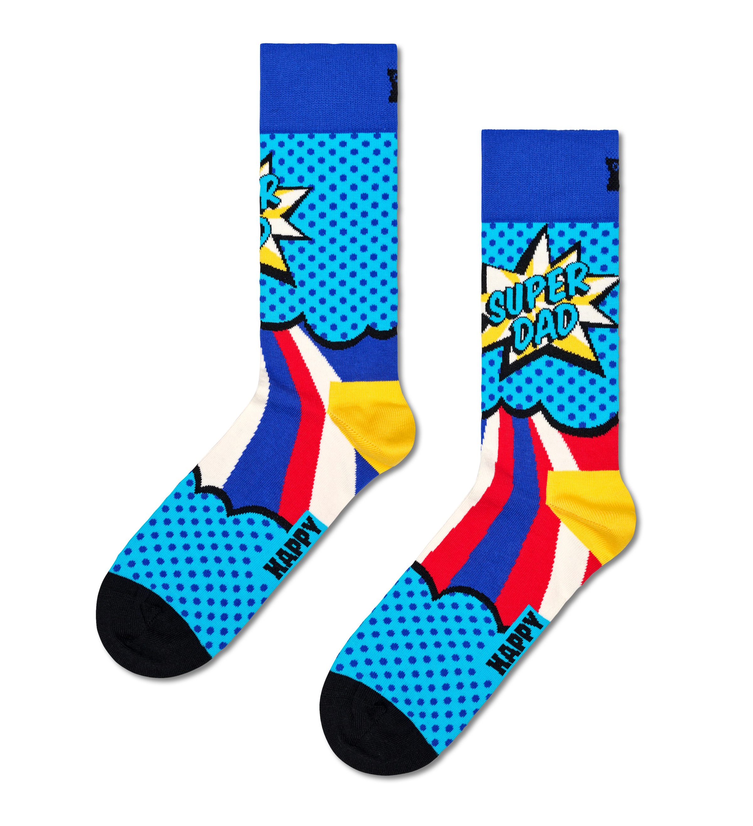 Happy Socks Socken, (3er Pack), Super Dad Gift Set