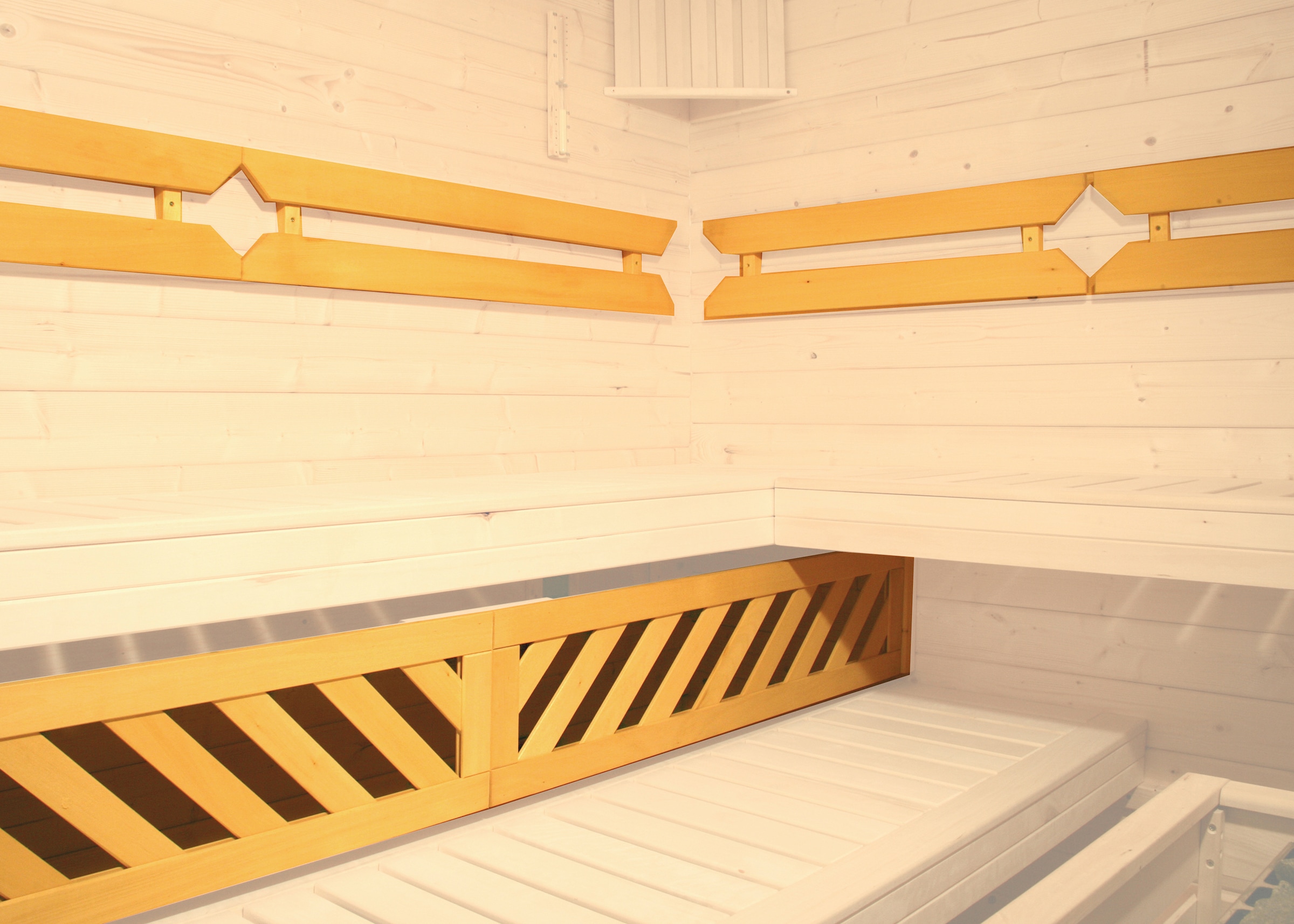 weka Sauna-Rückenlehne "Komfortpaket 3" 3-tlg.