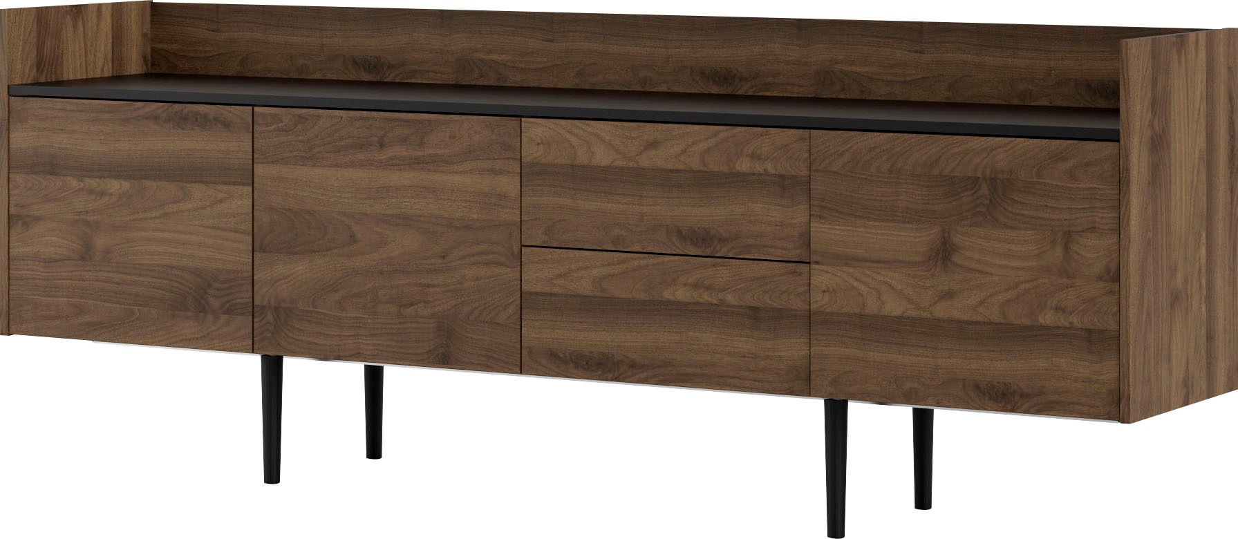 Home affaire Sideboard »Unit Aufbewahrung, Schubladenschrank, Sideboard,«, 3 Türen, 2 Schubladen, Breite 195 cm, Höhe 73 cm