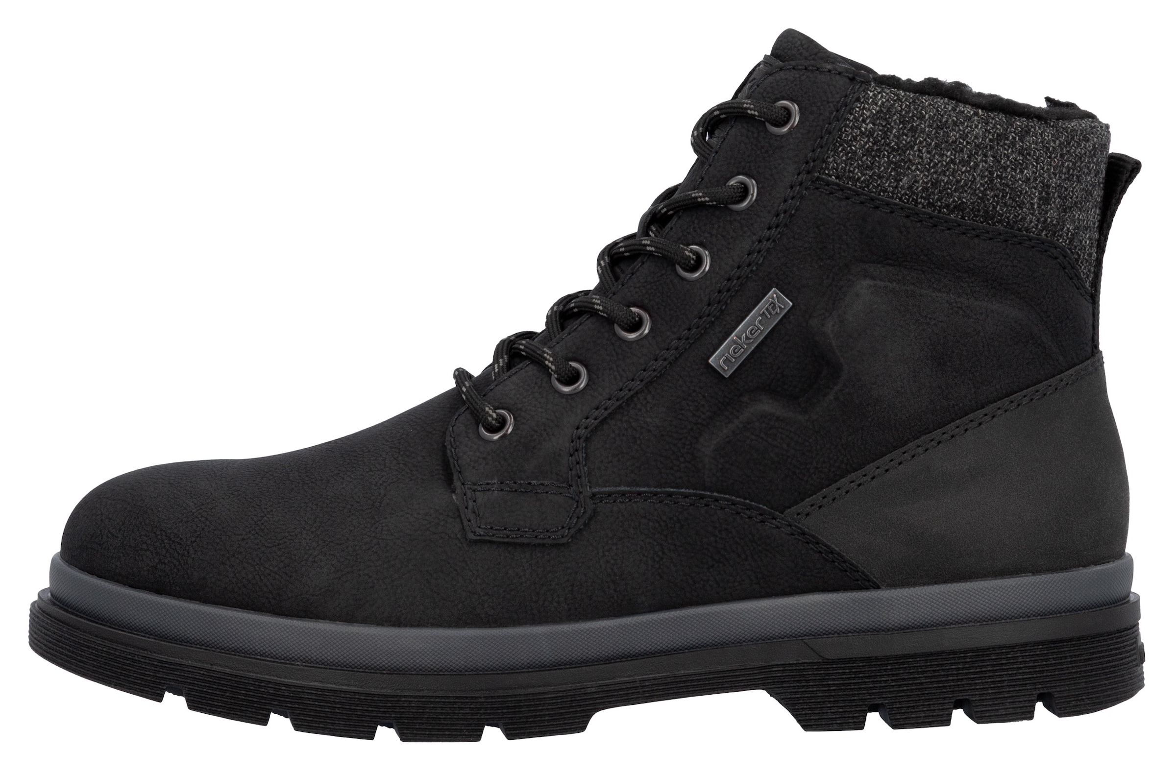 Rieker Winterstiefelette  Winterboots, Schnürboots mit Innenreißverschluss und RiekerTex